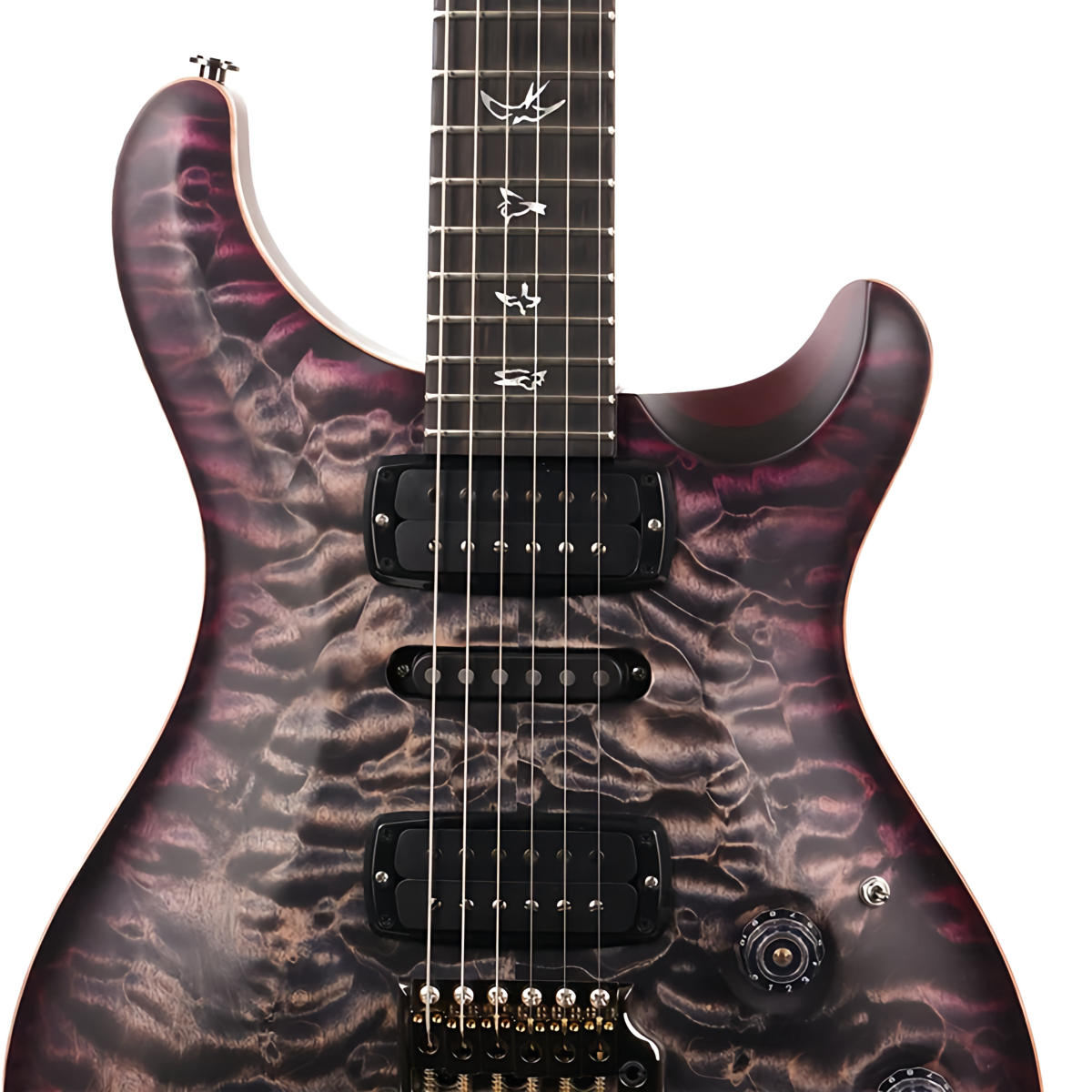 Đàn Guitar Điện PRS Modern Eagle V Wood Library 10 Top, Charcoal Purple Burst w/Case