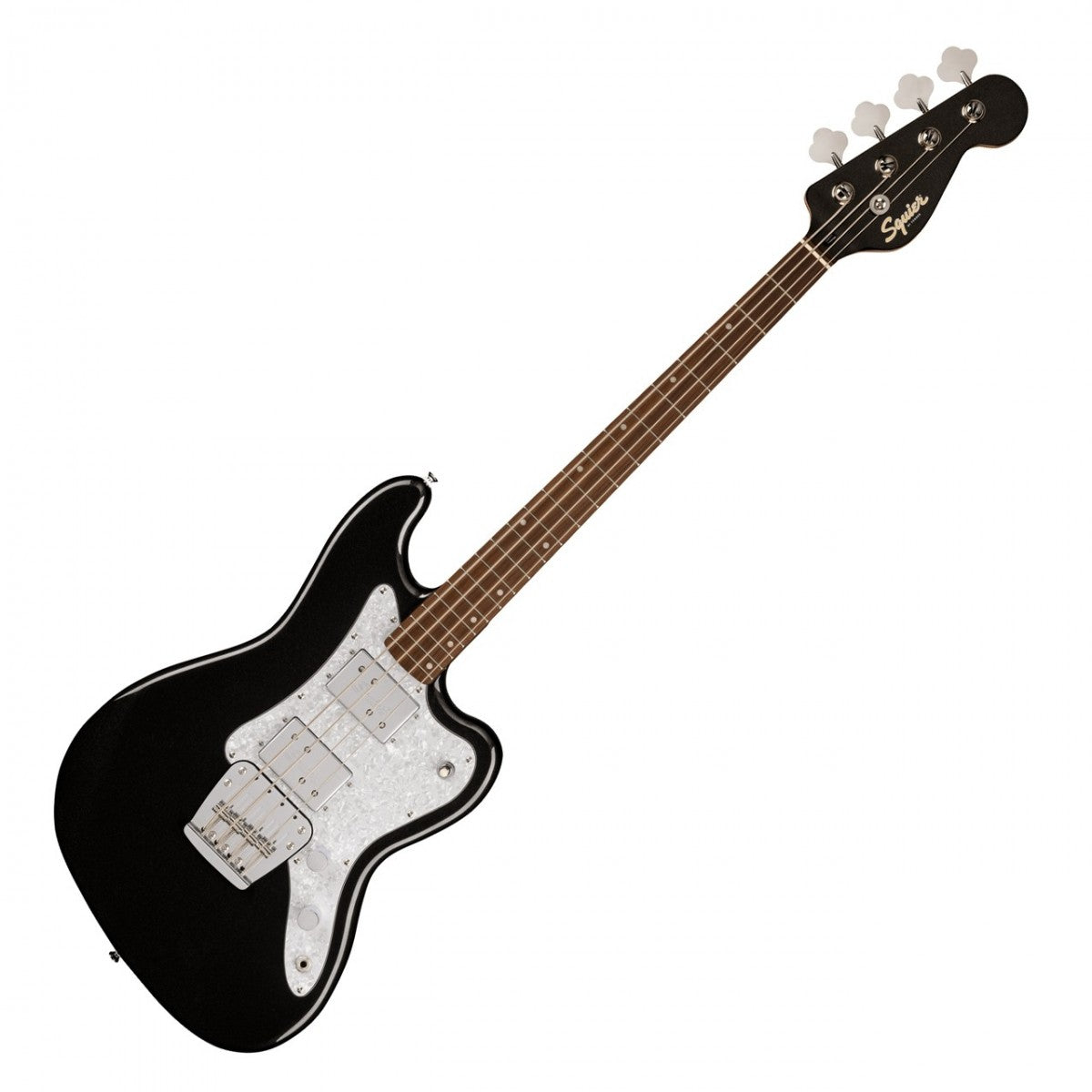 Đàn Guitar Điện Squier Paranormal Rascal Bass HH, Laurel Fingerboard, Metallic Black