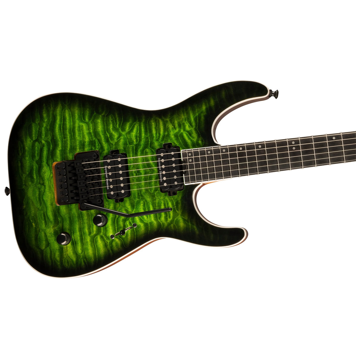 Đàn Guitar Điện Jackson Pro Plus Series Dinky DKAQ, Emerald Green, #2914105587
