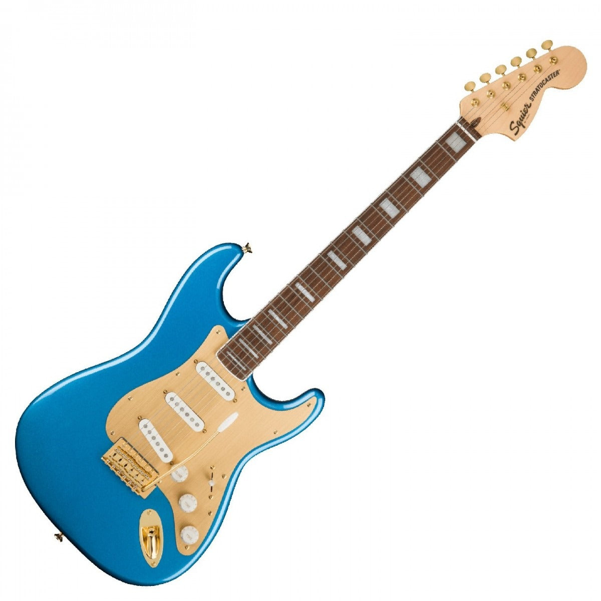 Squier 40th Anniversary Strat Gold Edition Lake Placid