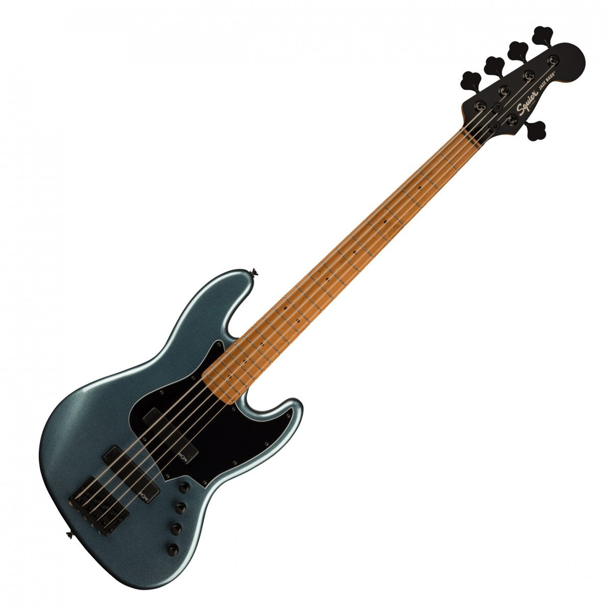 Đàn Guitar Điện Squier Contemporary Active Jazz Bass HH V, Roasted Maple Fingerboard, Gunmetal Metallic