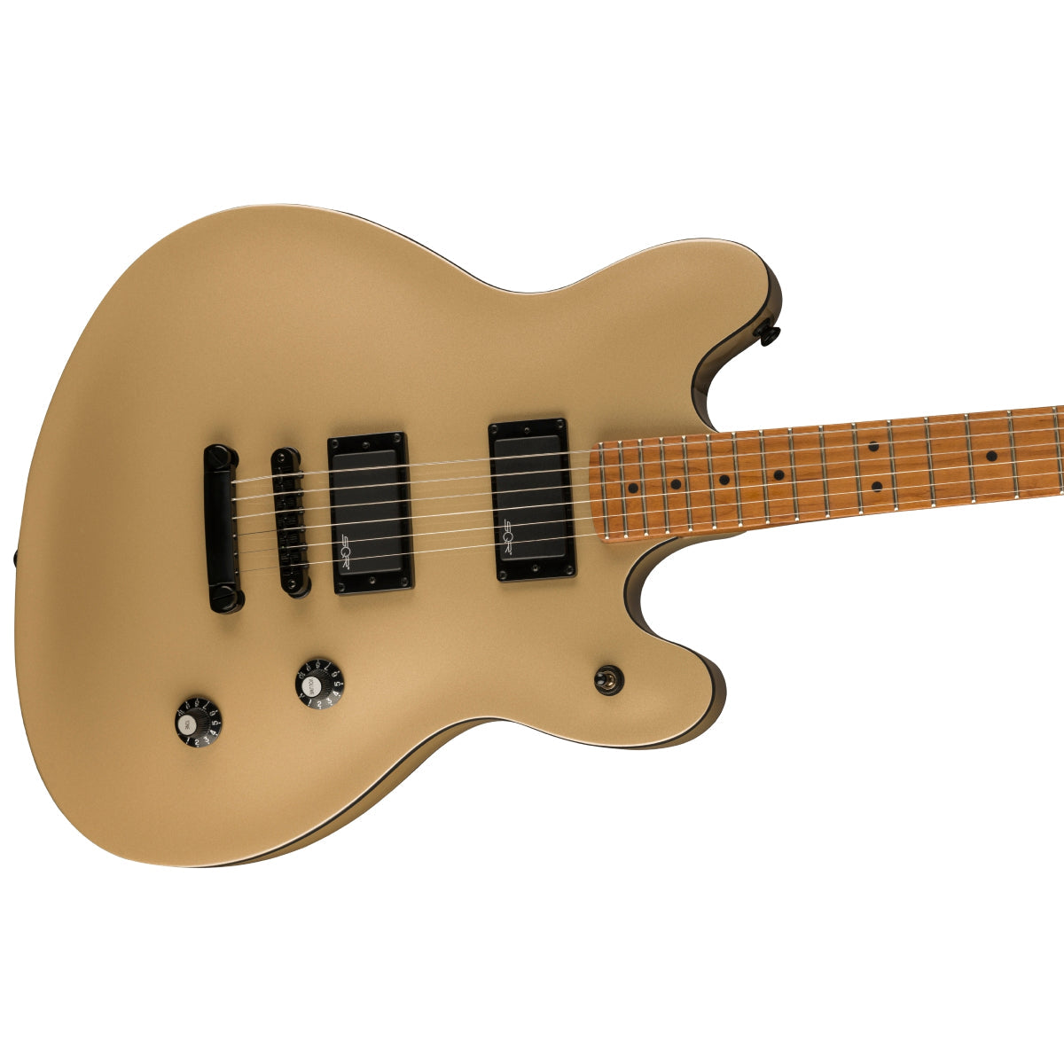 Đàn Guitar Điện Squier Contemporary Active Starcaster, Roasted Maple FIngerboard, Shoreline Gold