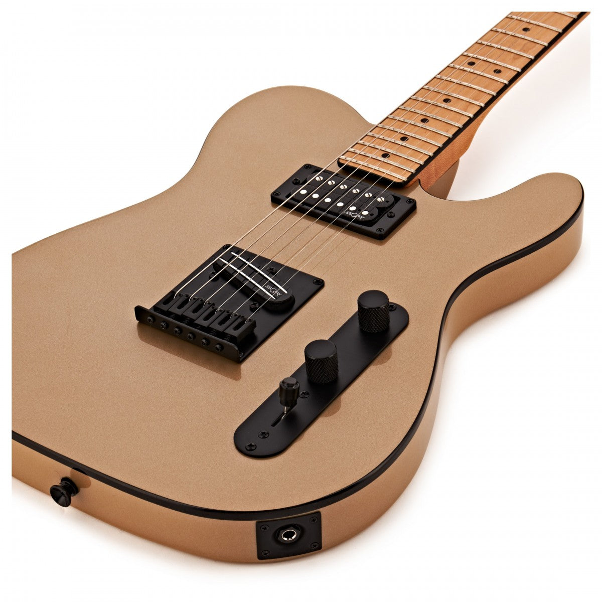 Đàn Guitar Điện Squier Contemporary Telecaster RH, Roasted Maple Fingerboard, Shoreline Gold