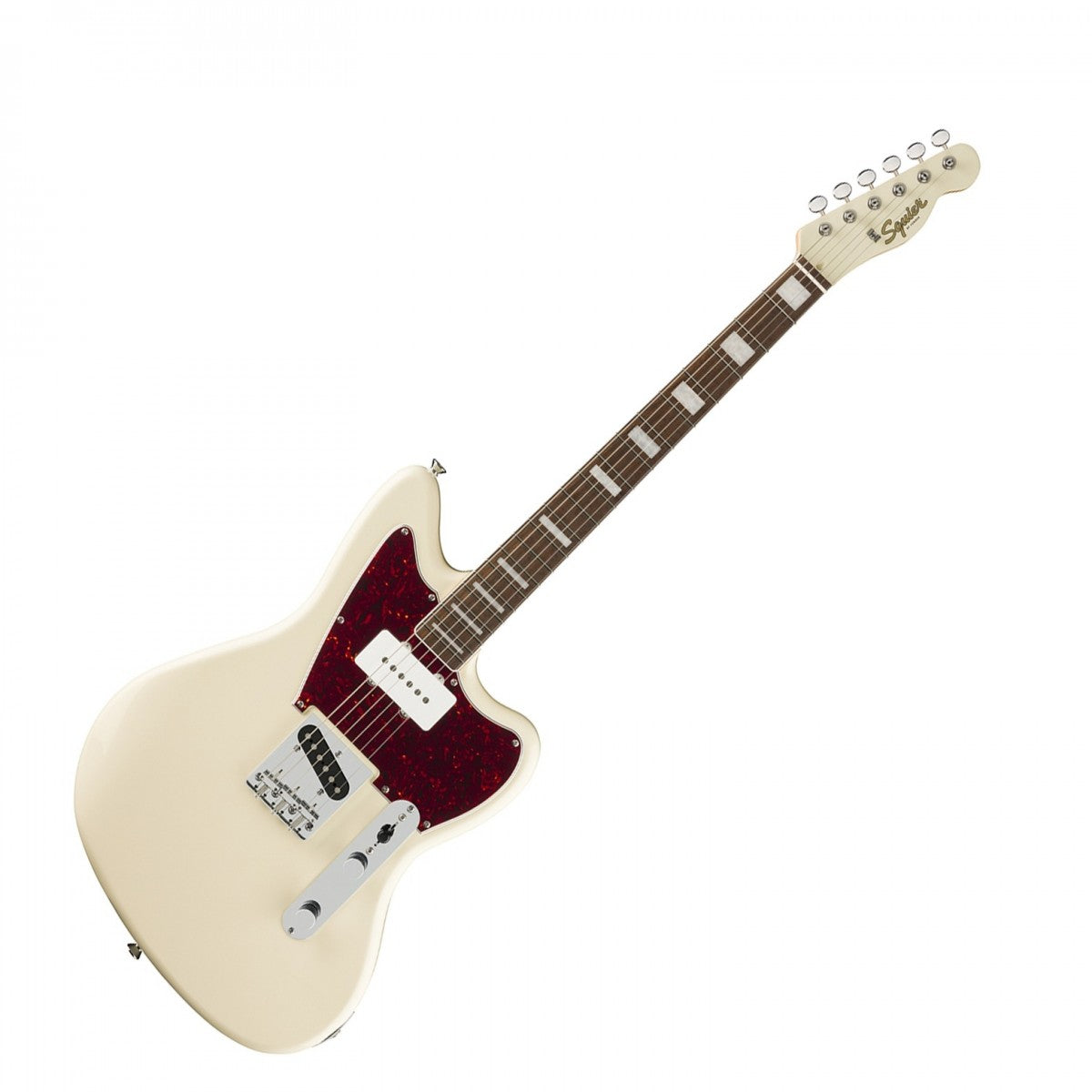 Đàn Guitar Điện Squier Limited Edition Paranormal Offset Telecaster SJ, Laurel Fingerboard, Olympic White, #0377009505