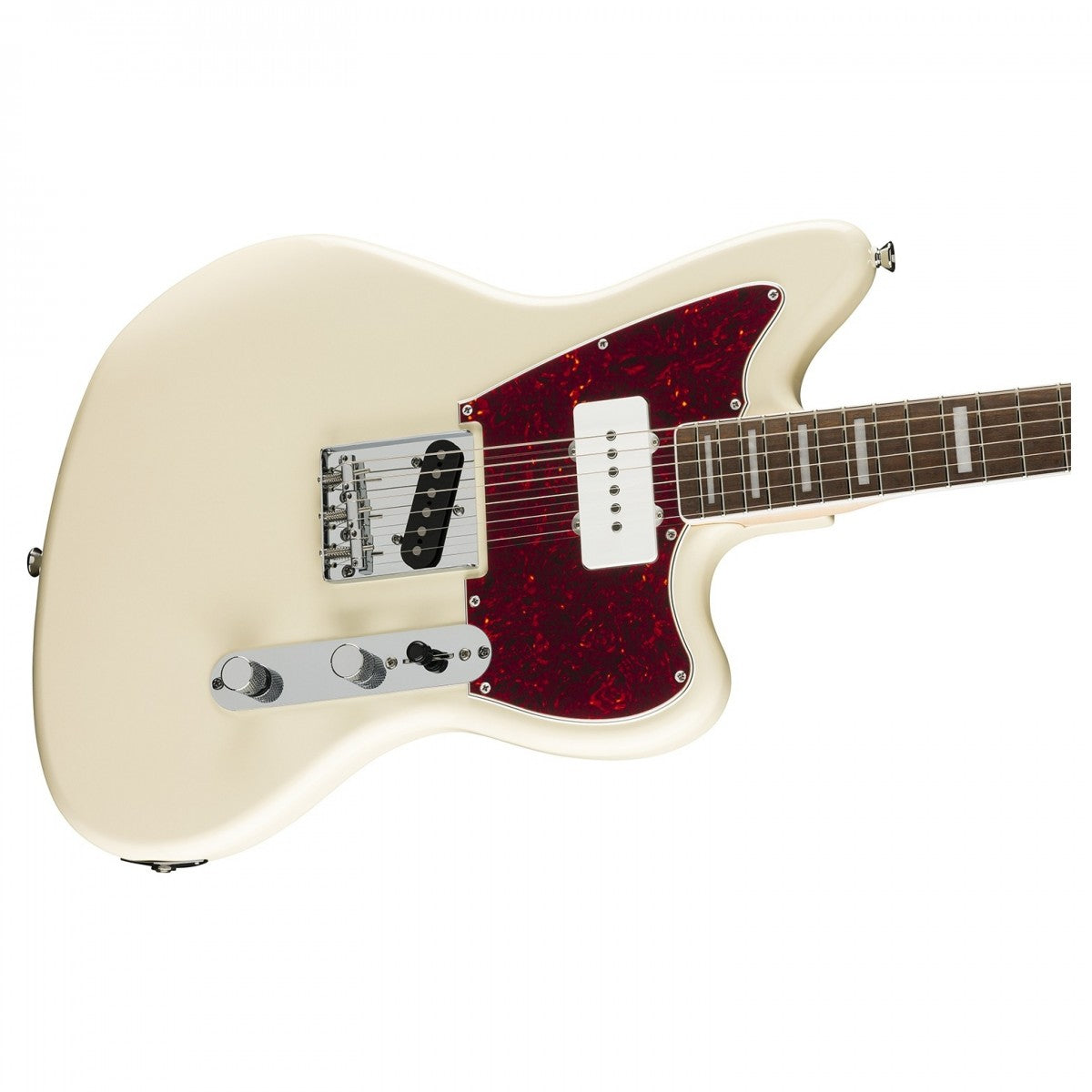 Đàn Guitar Điện Squier Limited Edition Paranormal Offset Telecaster SJ, Laurel Fingerboard, Olympic White, #0377009505