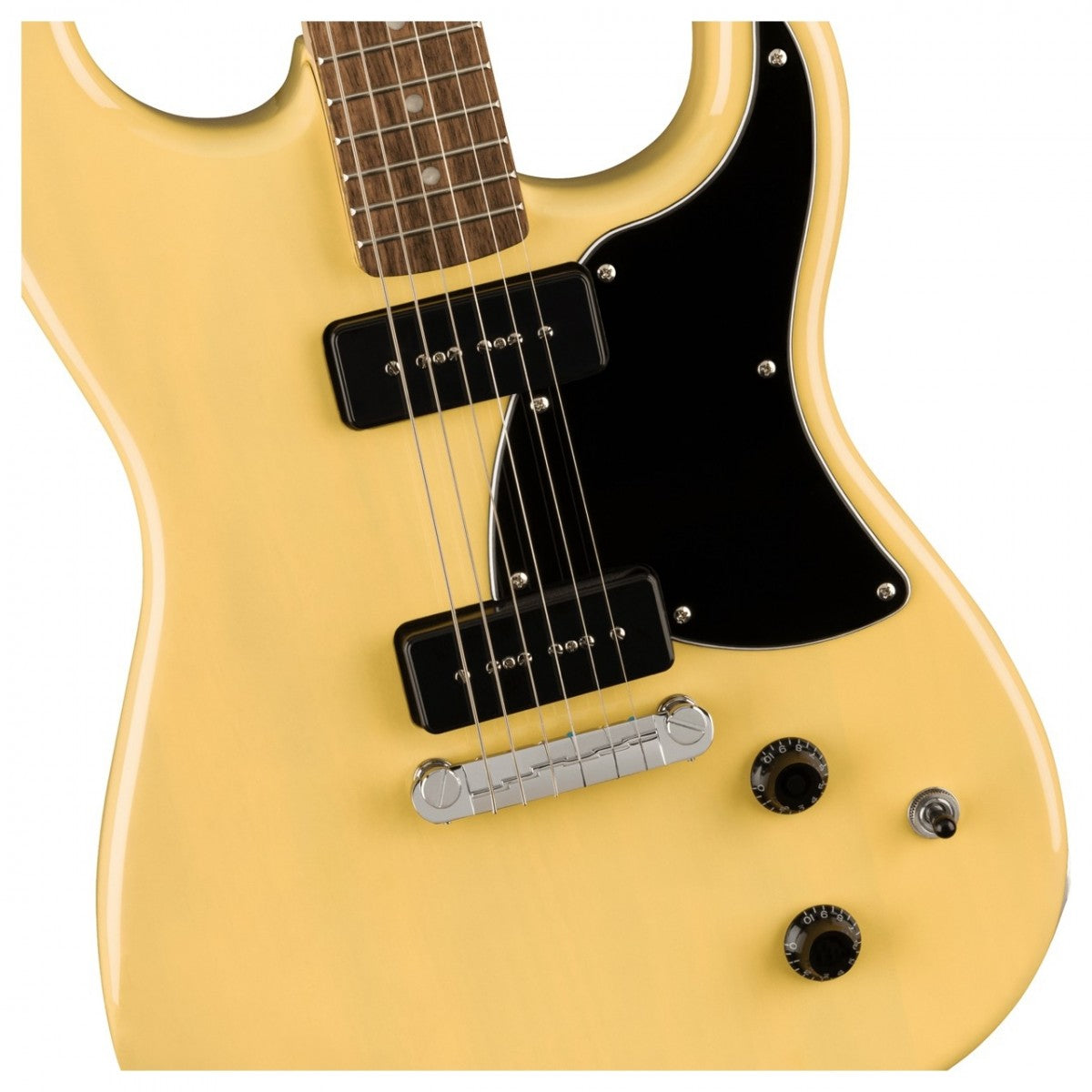 Đàn Guitar Điện Squier Paranormal Strat-O-Sonic, Laurel Fingerboard, Vintage Blonde
