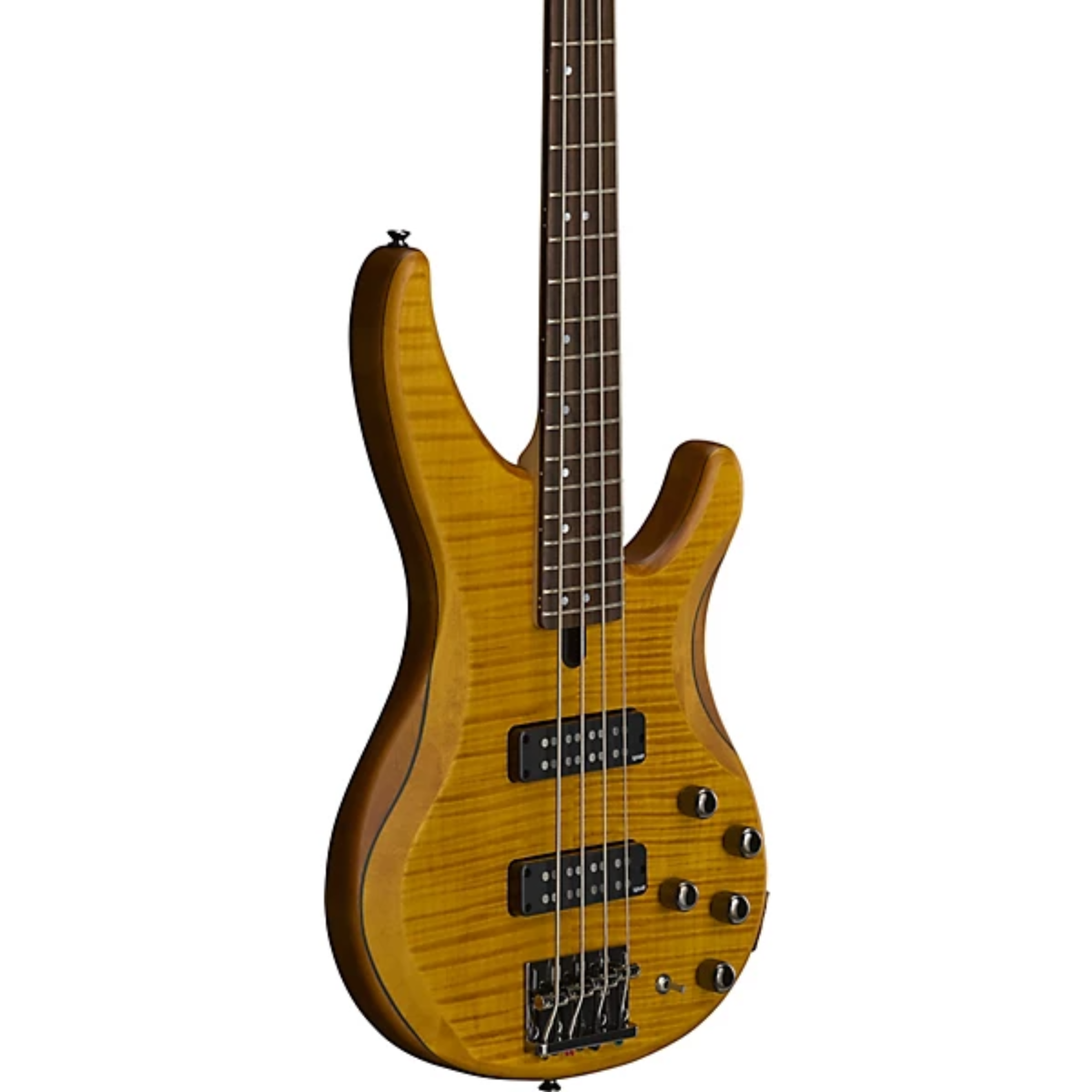 Đàn Guitar Bass Yamaha TRBX604FM, Rosewood Fingerboard, Matte Amber
