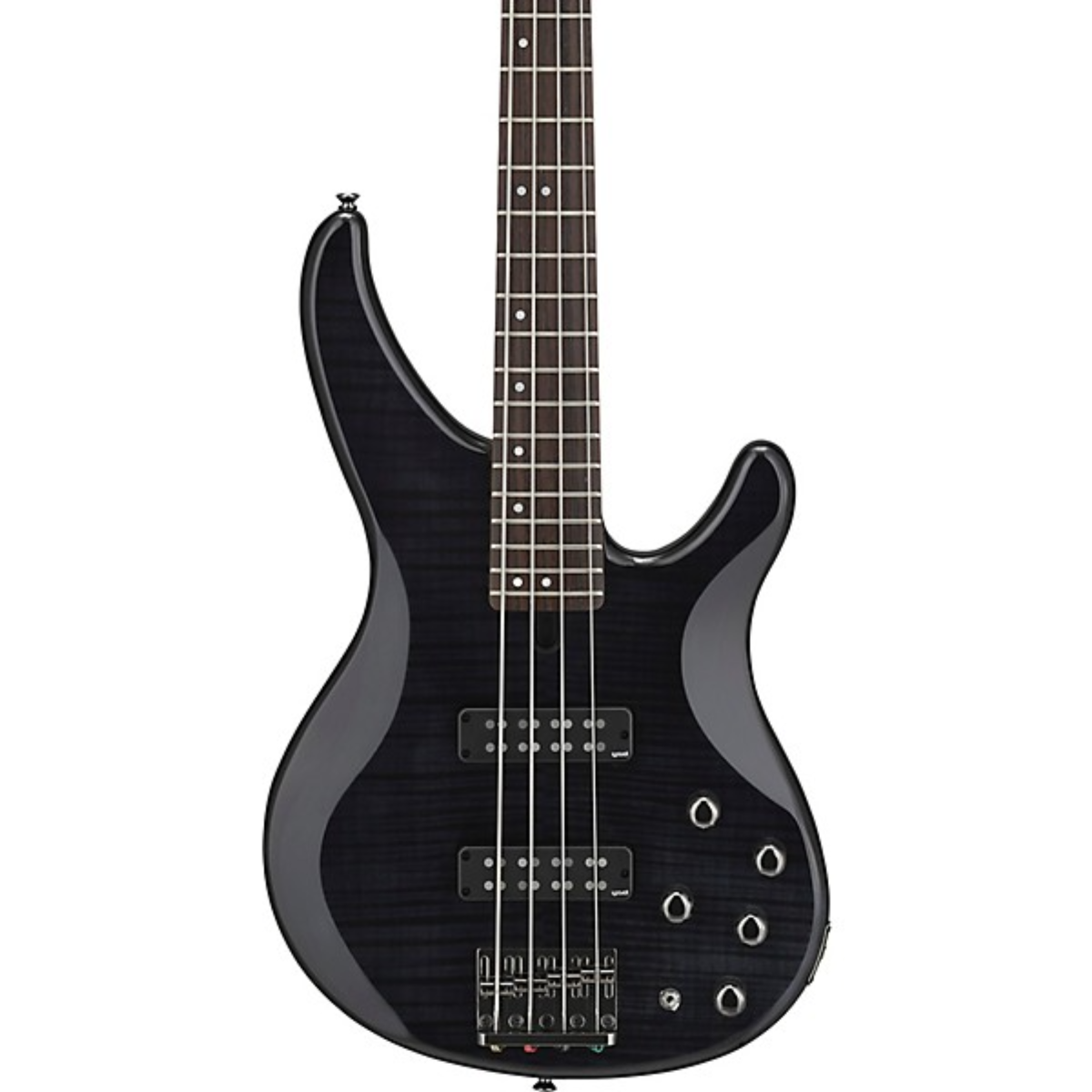 Đàn Guitar Bass Yamaha TRBX604FM, Rosewood Fingerboard, Translucent Black