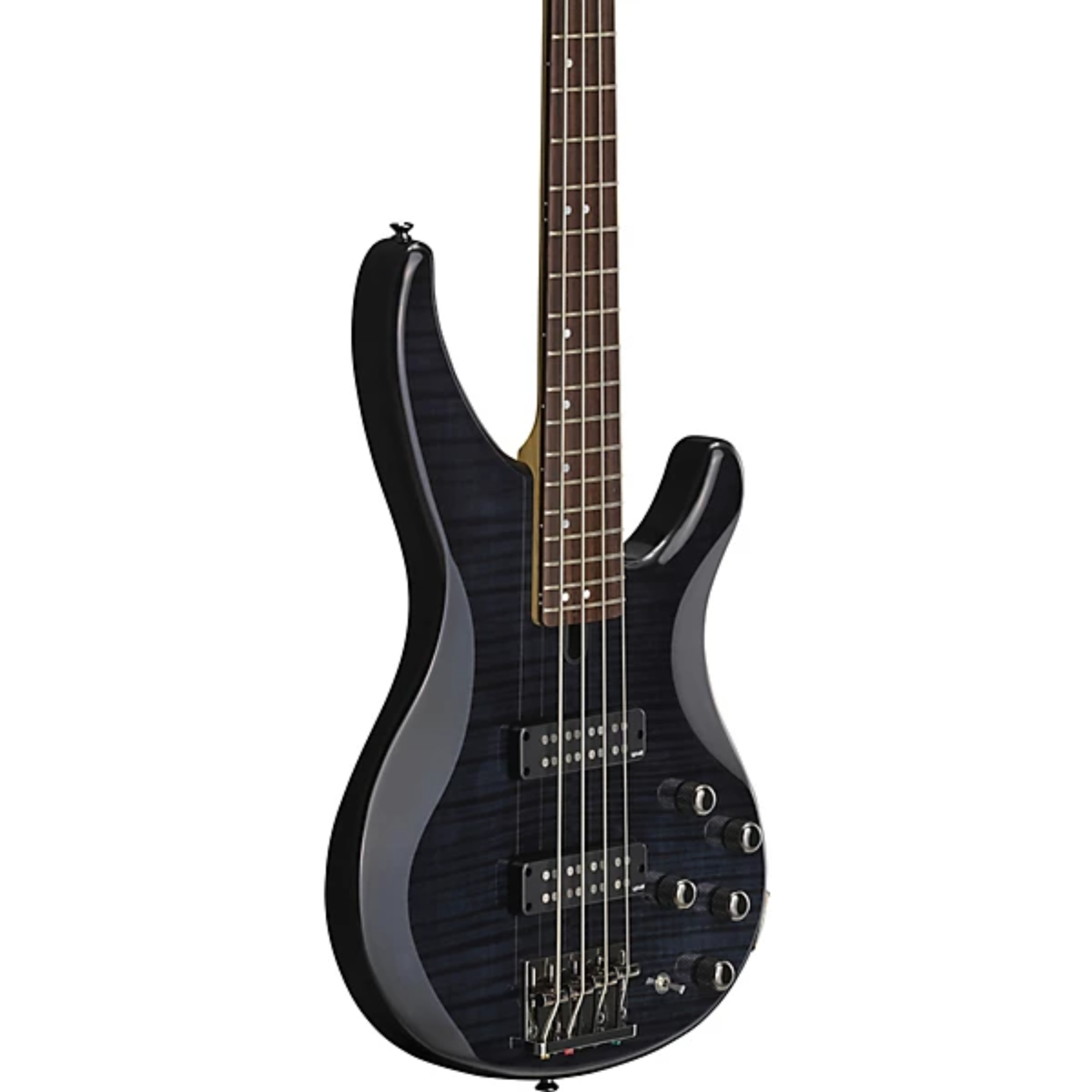 Đàn Guitar Bass Yamaha TRBX604FM, Rosewood Fingerboard, Translucent Black