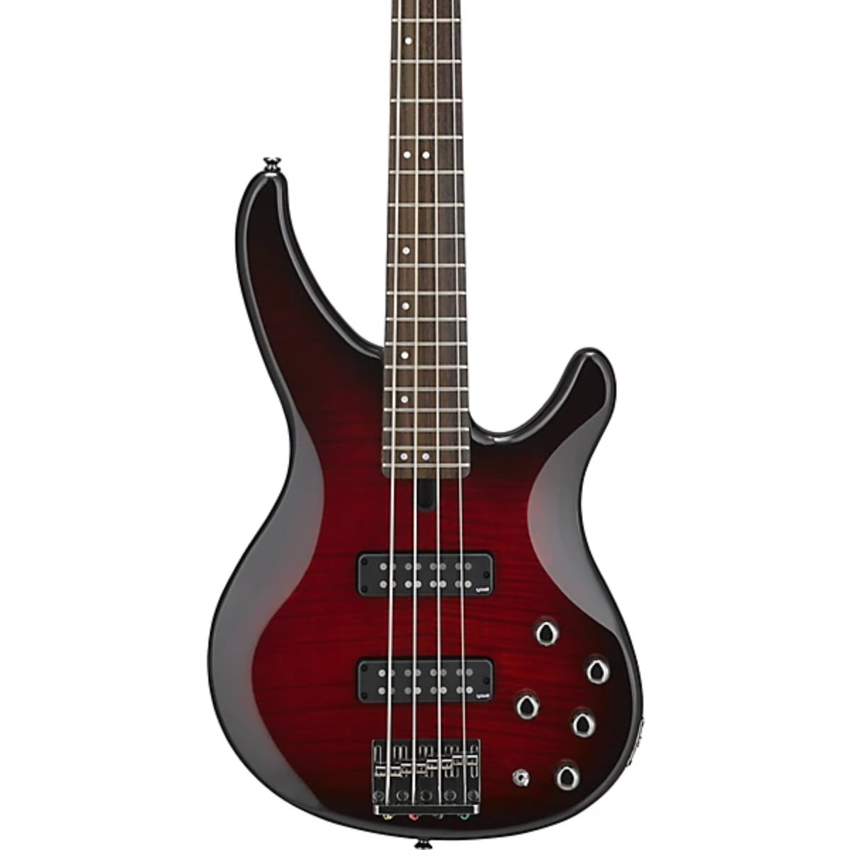 Đàn Guitar Bass Yamaha TRBX604FM, Rosewood Fingerboard, Dark Red Burst