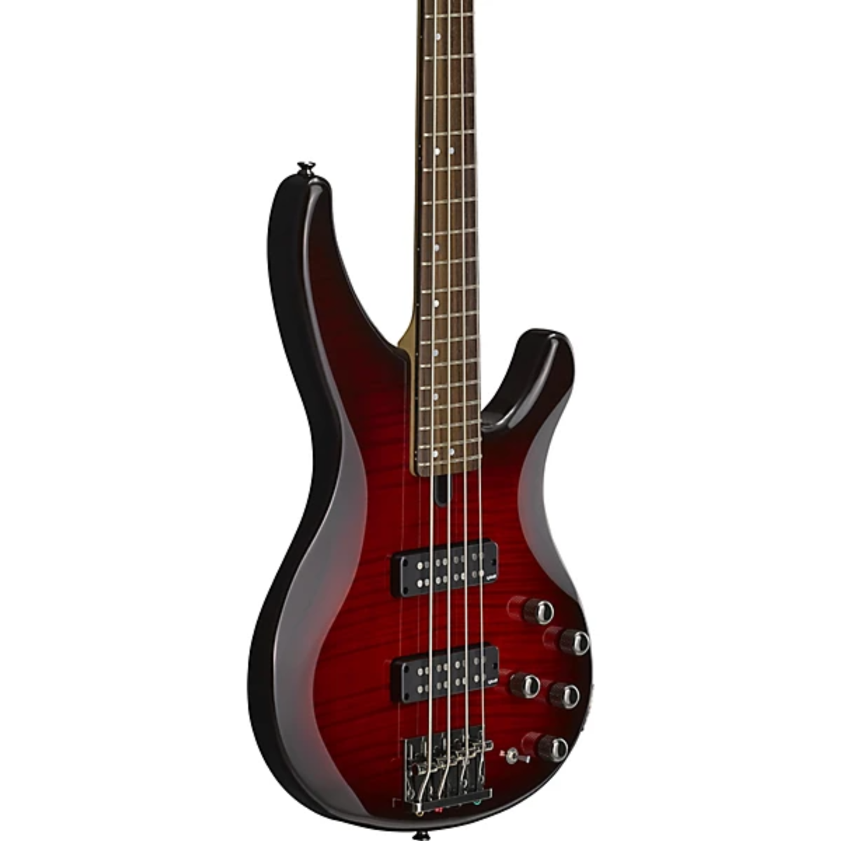 Đàn Guitar Bass Yamaha TRBX604FM, Rosewood Fingerboard, Dark Red Burst