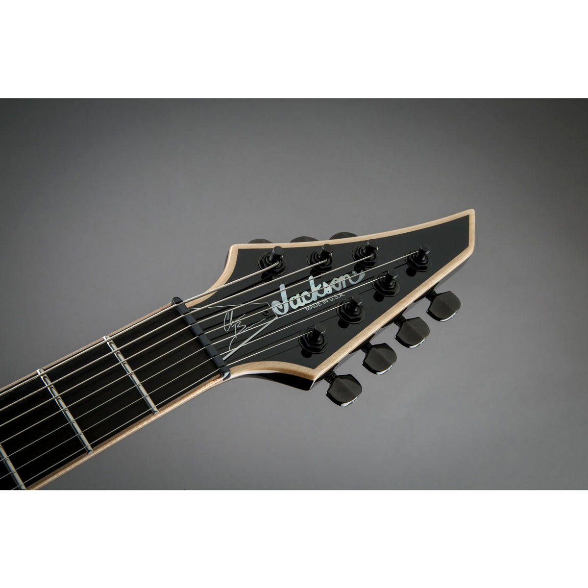 Đàn Guitar Điện Jackson USA Signature Chris Broderick Soloist 7, Ebony Fingerboard, Gloss Black, #2803157803