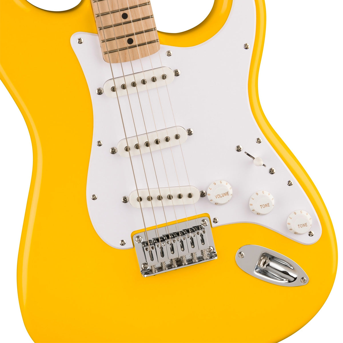 Limited Edition Squier Sonic Stratocaster HT Maple Fingerboard Graffiti Yellow