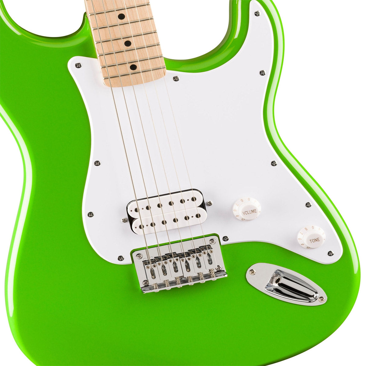 Đàn Guitar Điện Limited Edition Squier Sonic Stratocaster HT H, Maple Fingerboard, Lime Green