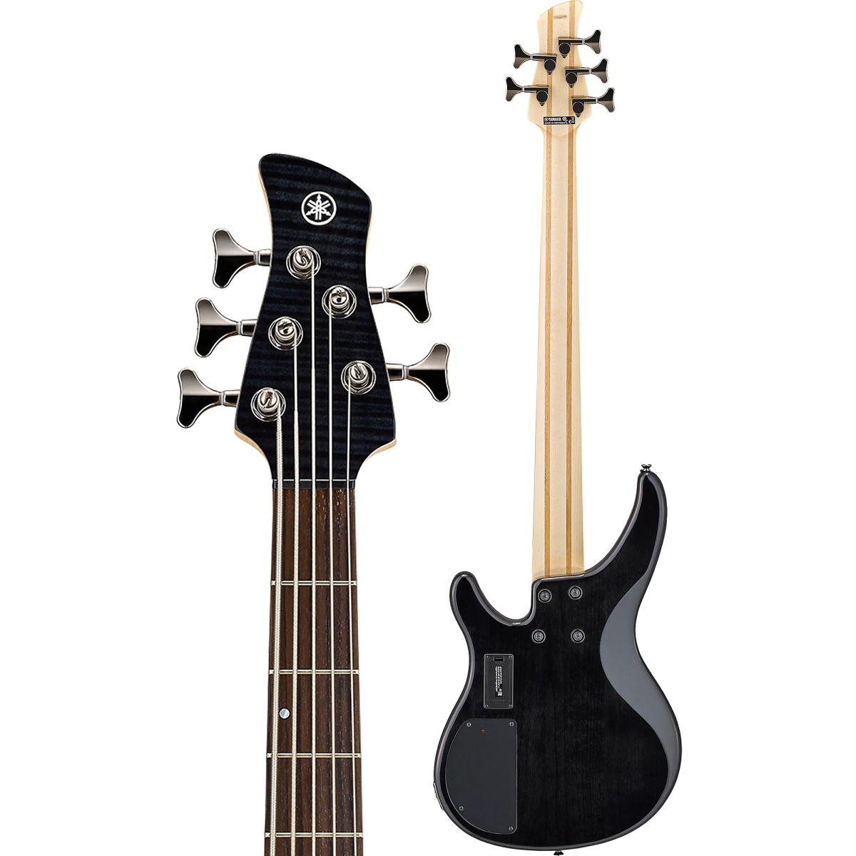 Đàn Guitar Bass Yamaha TRBX605FM, Rosewood Fingerboard, Translucent Black