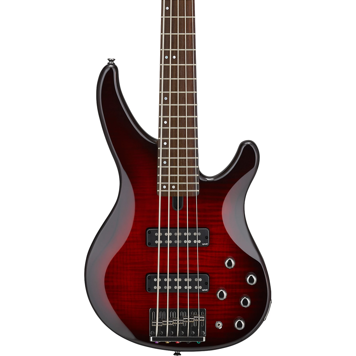 Đàn Guitar Bass Yamaha TRBX605FM, Rosewood Fingerboard, Dark Red Burst