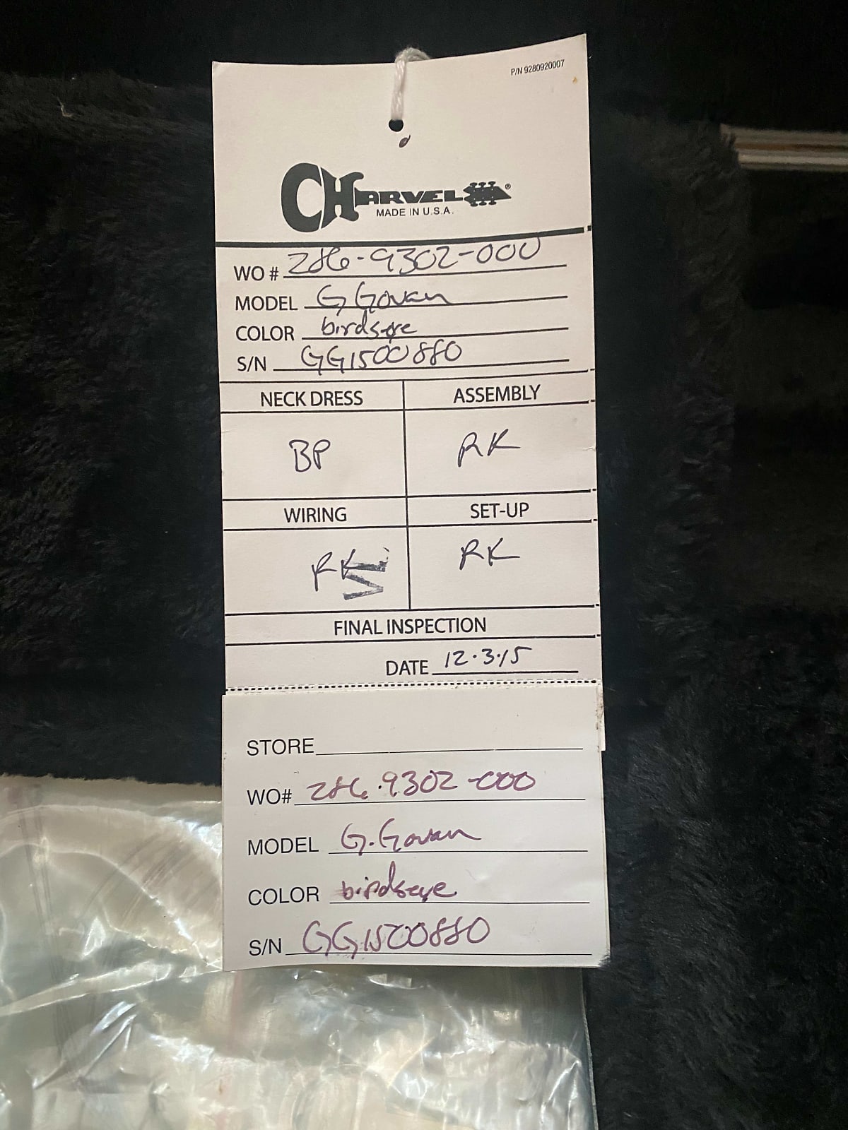 Đàn Guitar Điện Charvel Guthrie Govan Signature HHS, Maple Fingerboard, Birdeyes Maple Top 2015