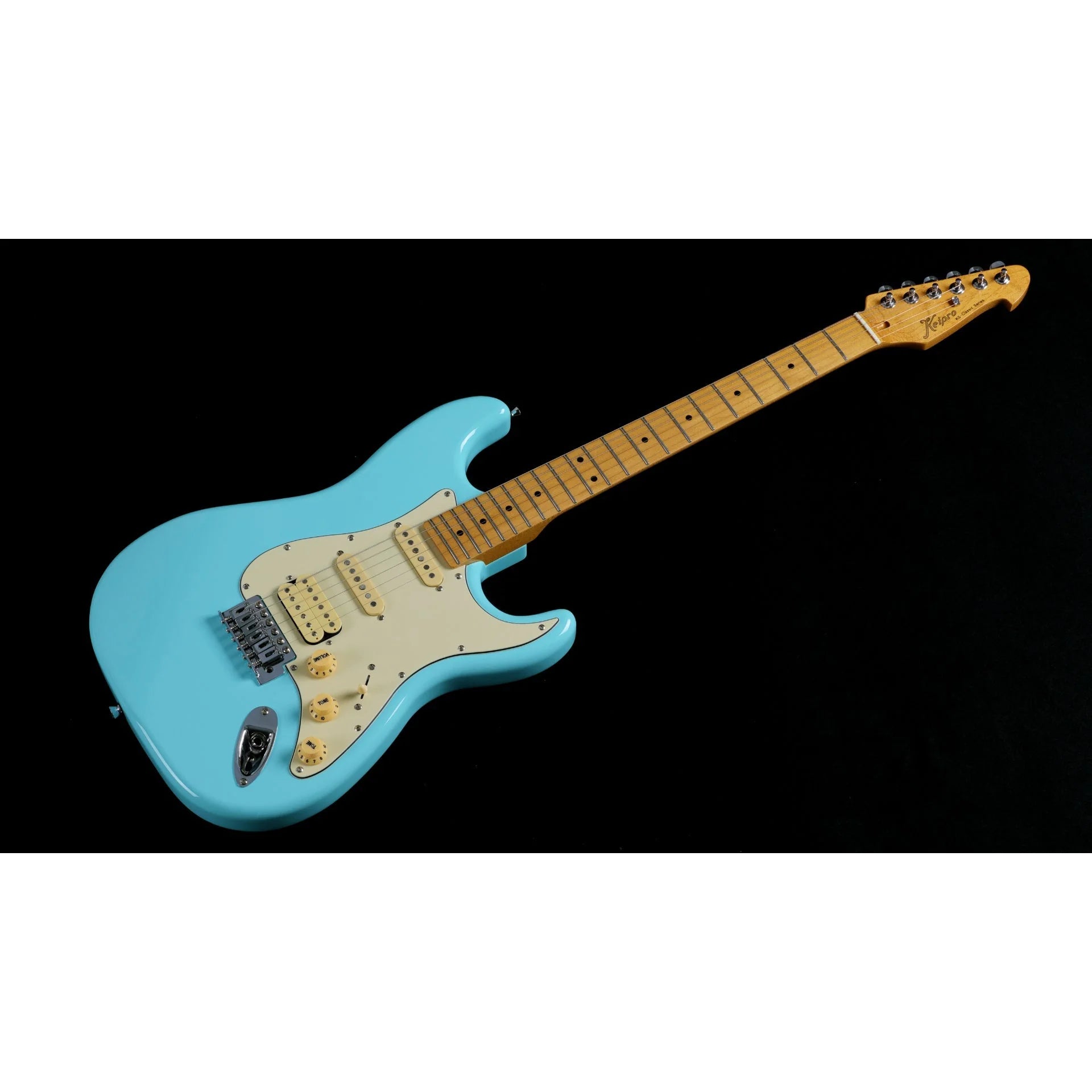 Đàn Guitar Điện Keipro Classic Series ST HSS Maple Fingerboard Blue