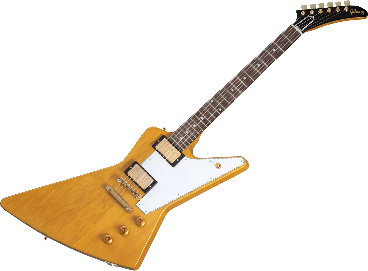Đàn Guitar Điện Gibson Custom 1958 Korina Explorer Reissue HH, Rosewood Fingerboard
