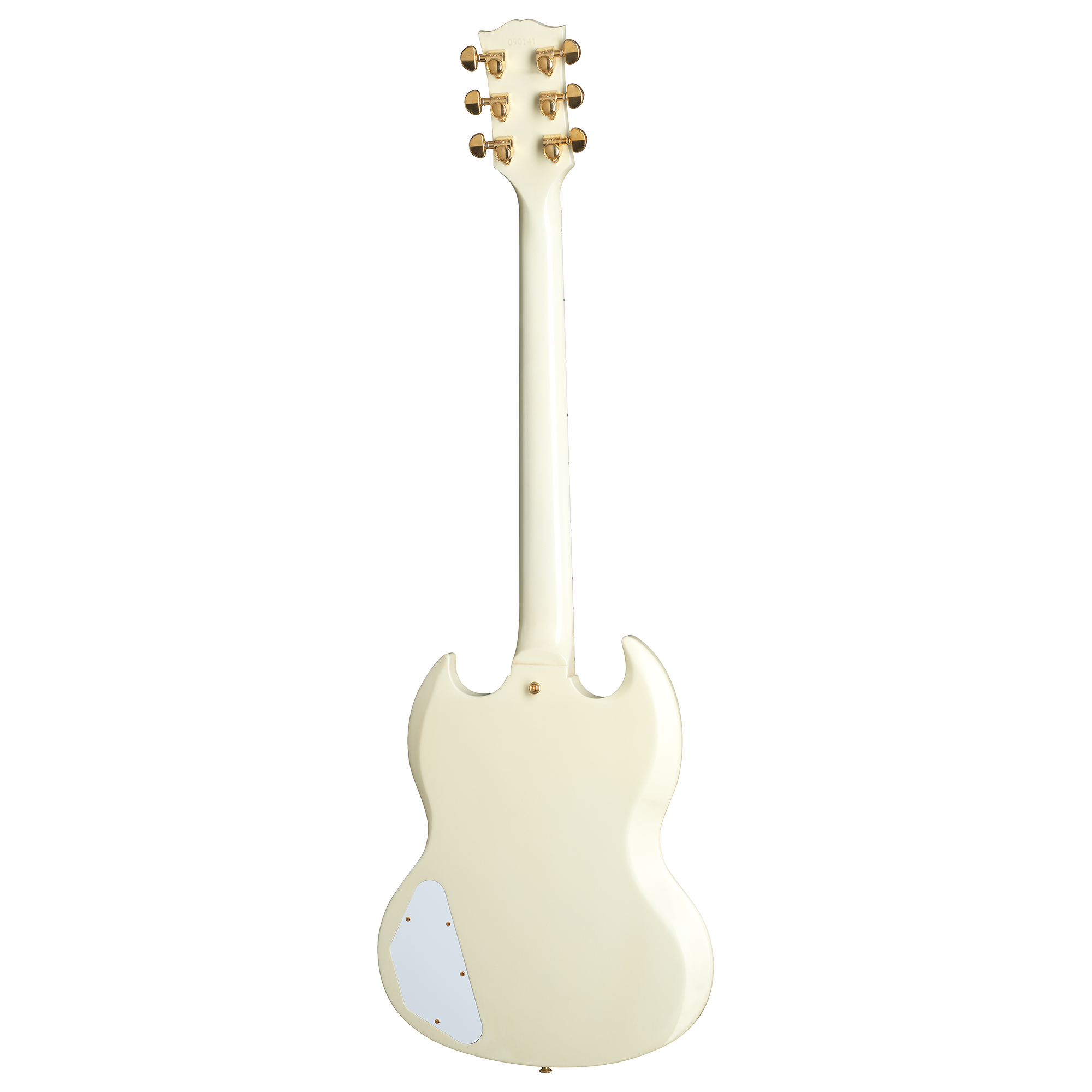 Đàn Guitar Điện Gibson 1963 Les Paul SG Custom Reissue with Maestro Vibrola, Classic White