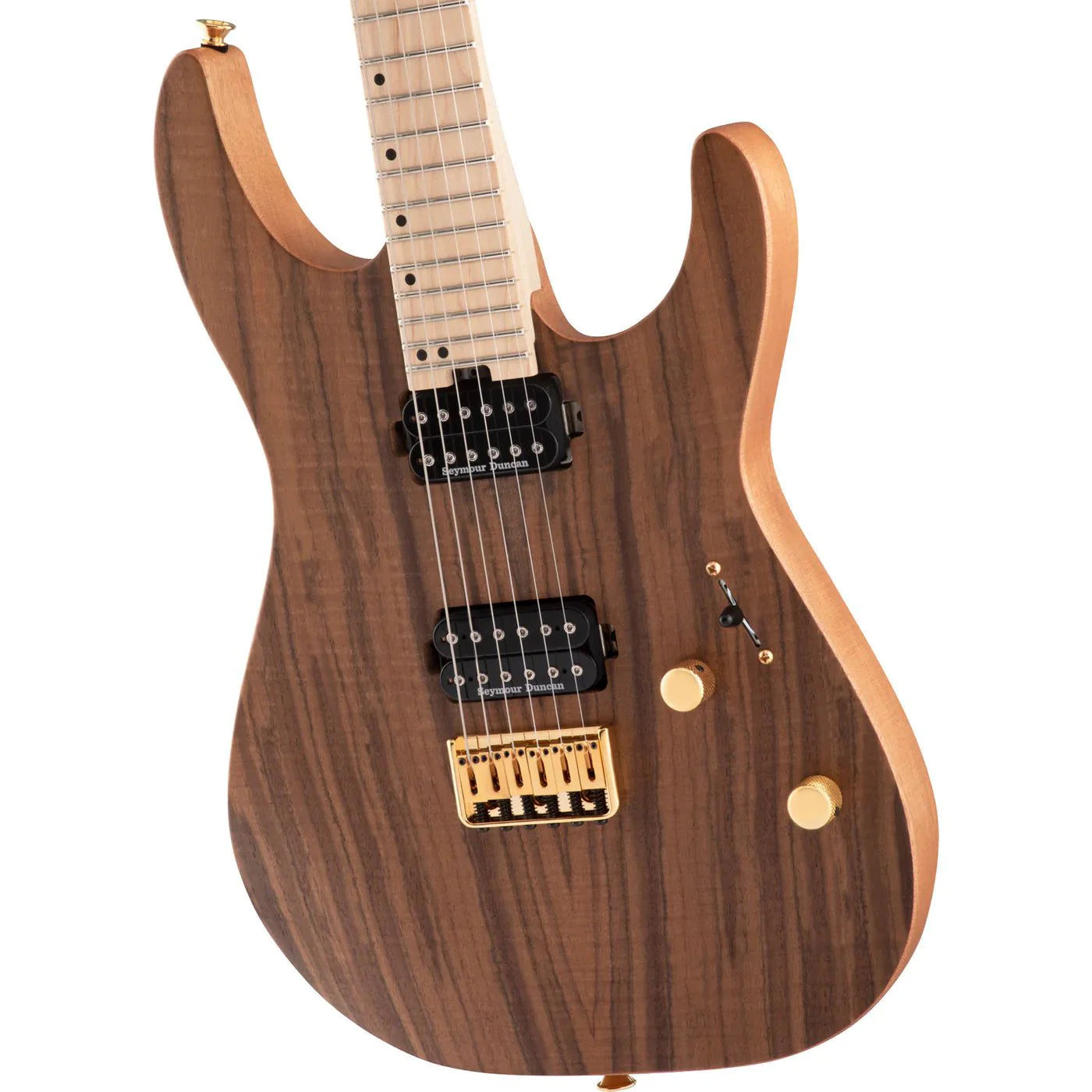 Đàn Guitar Điện Charvel Pro-Mod DK24 HH HT M Mahogany with Figured Walnut, Maple Fingerboard