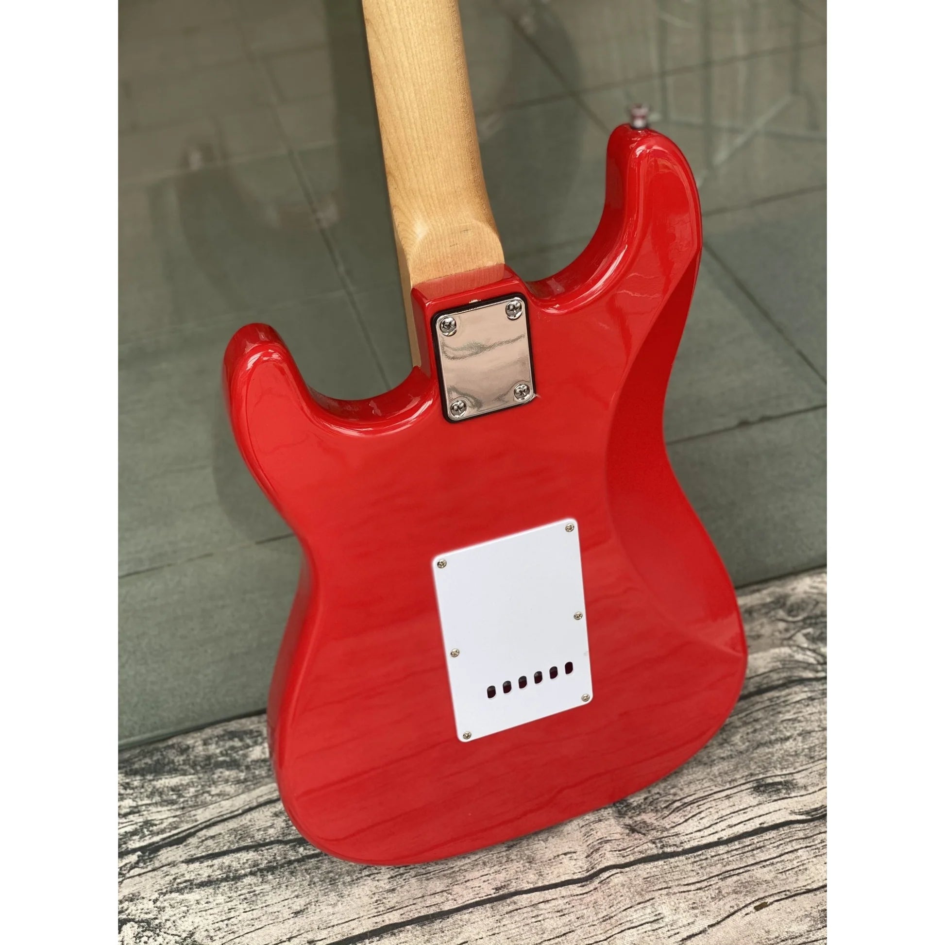 Đàn Guitar Điện Dallas DL-S1 SSS, Rosewood Fingerboard, Red