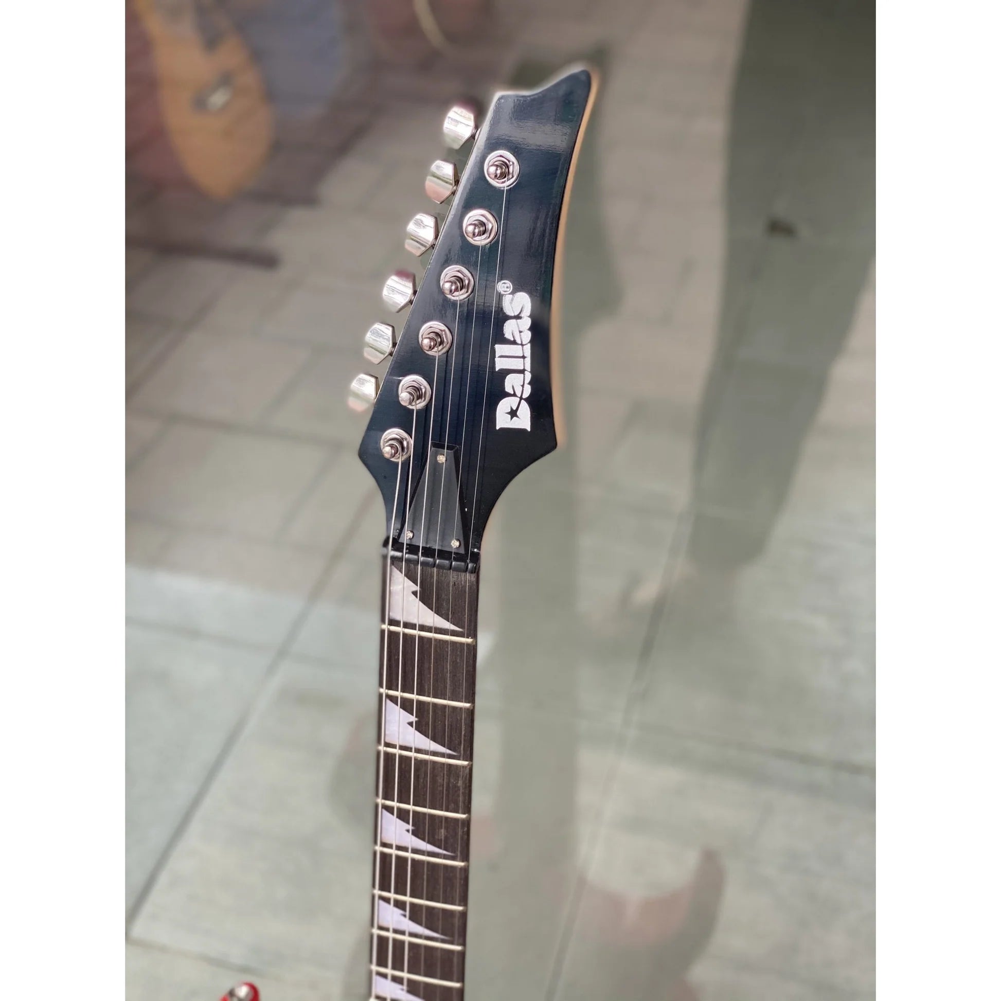 Đàn Guitar Điện Dallas DL-S5 HHS, Rosewood Fingerboard, Red
