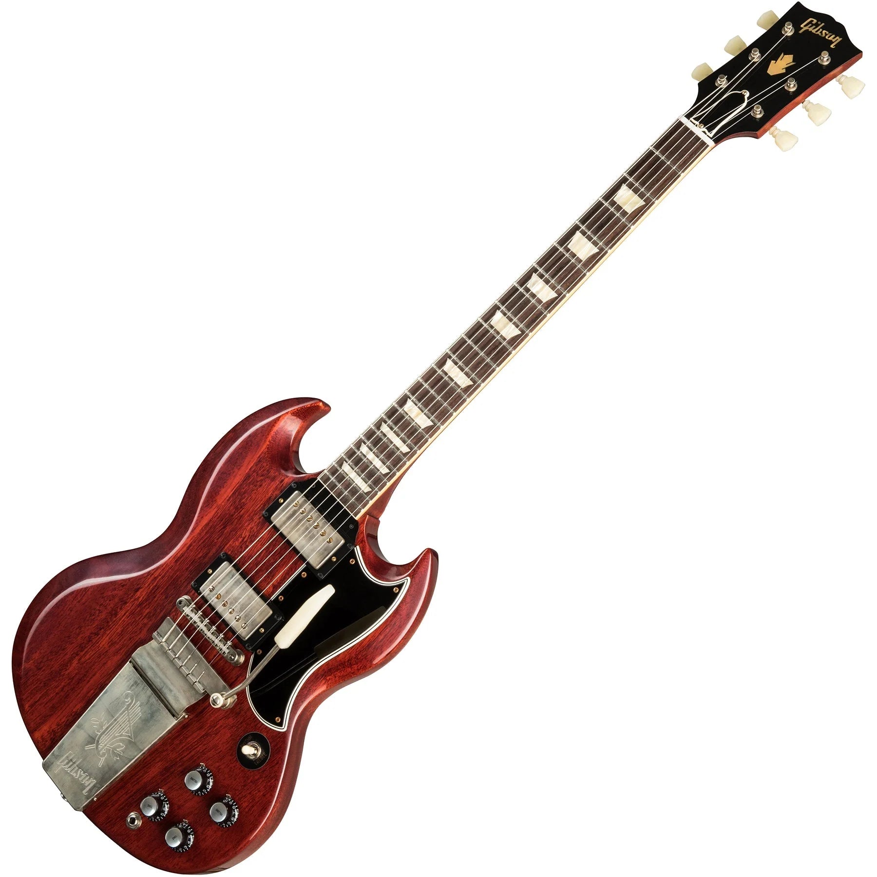 Đàn Guitar Điện Gibson Custom Shop 1964 SG Standard Reissue With Maestro Vibrola Cherry Red