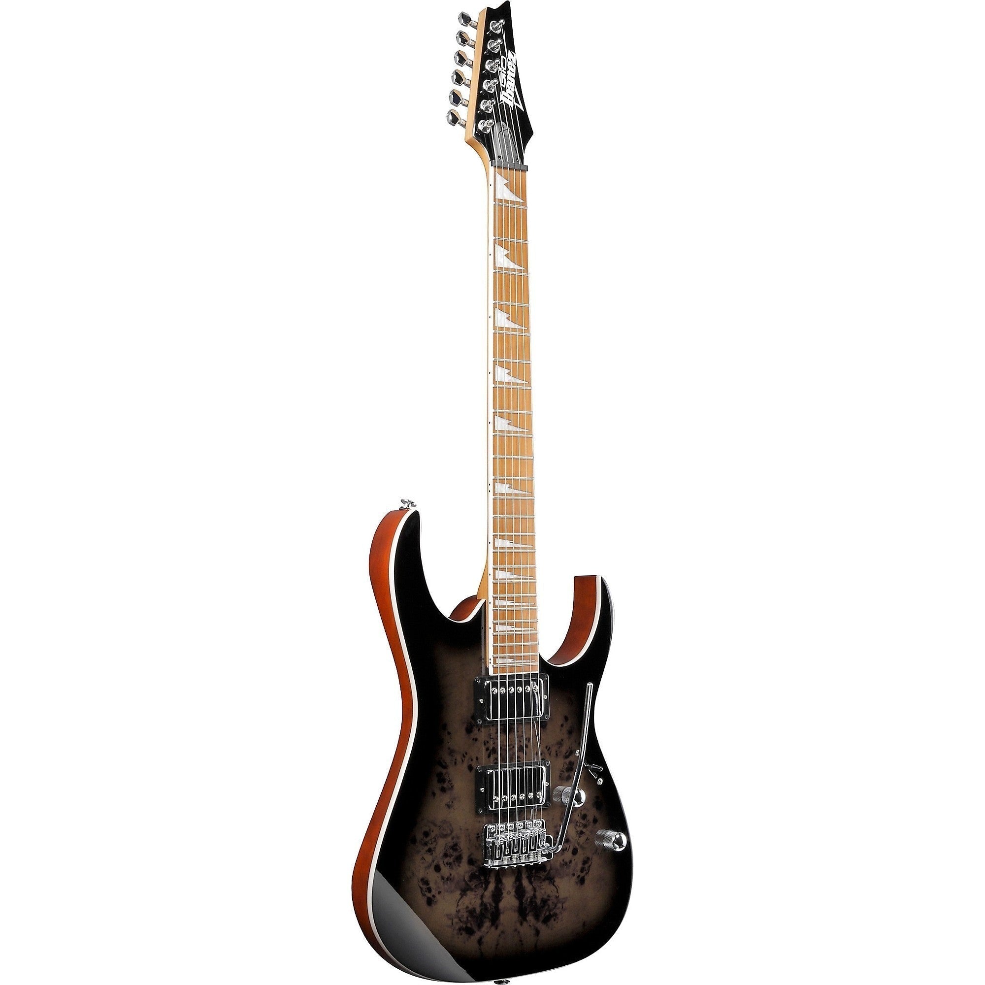 Đàn Guitar Điện Ibanez GRG220PA1 Transparent Brown Black Burst