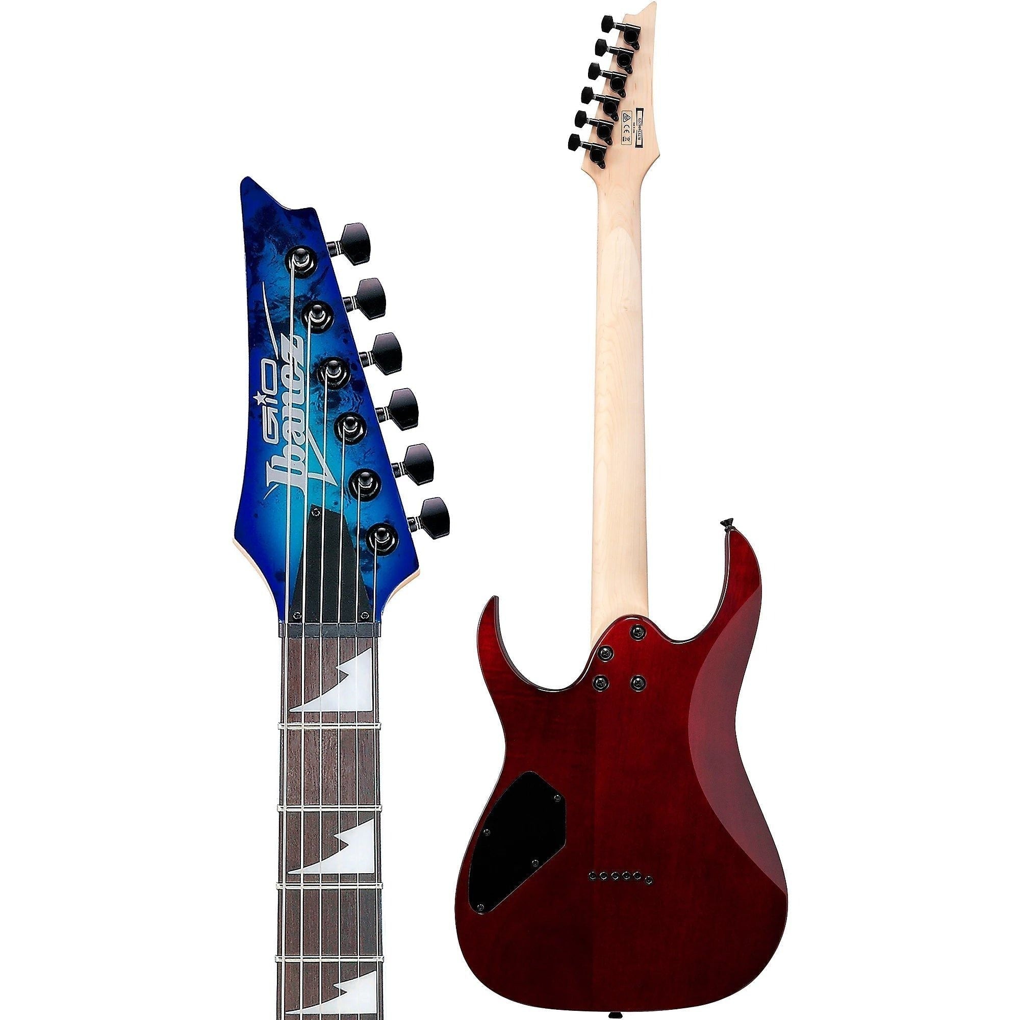 Đàn Guitar Điện Ibanez GRGR221PA Aqua Burst