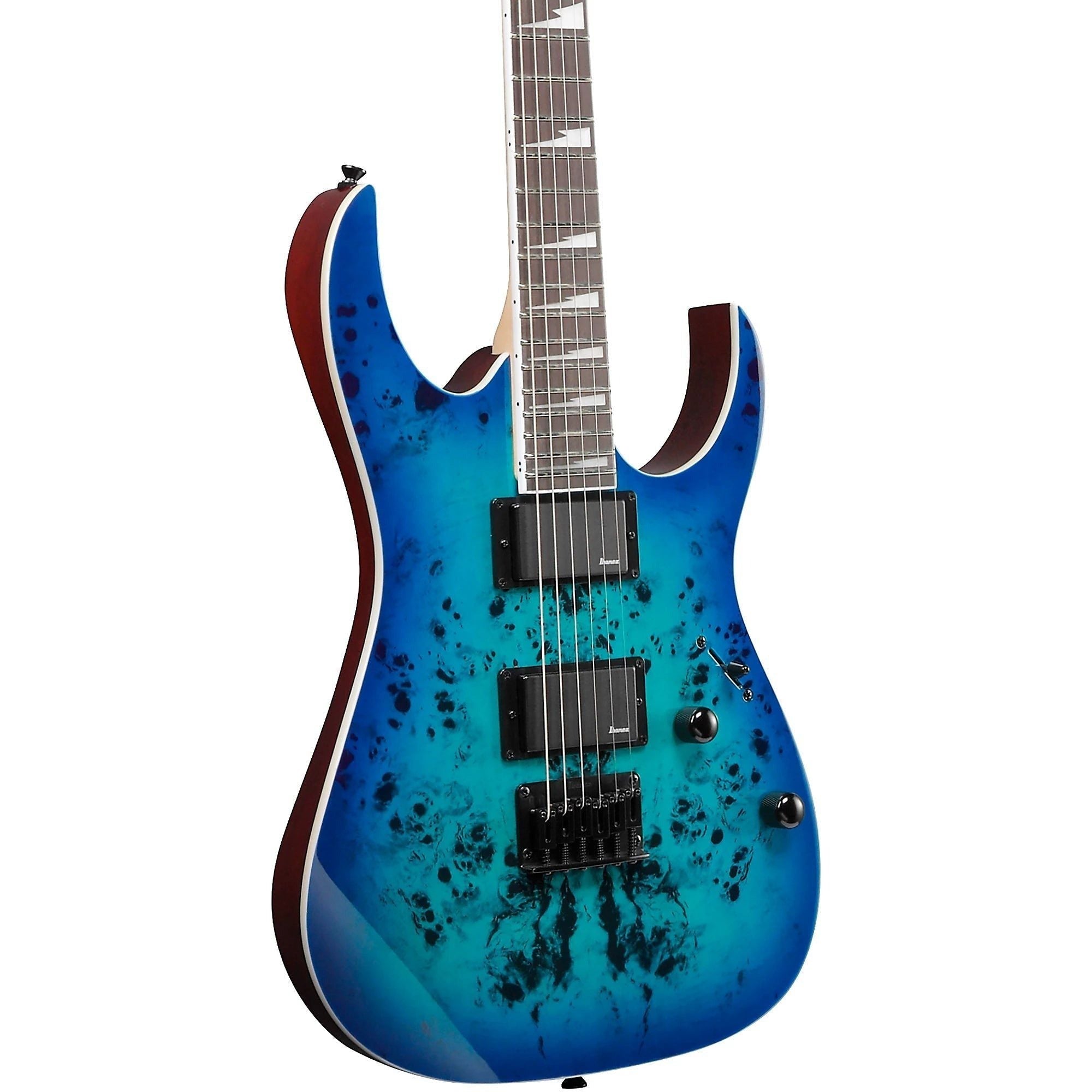 Đàn Guitar Điện Ibanez GRGR221PA Aqua Burst