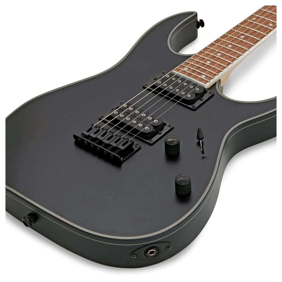 Đàn Guitar Điện Ibanez RG421EX Black Flat