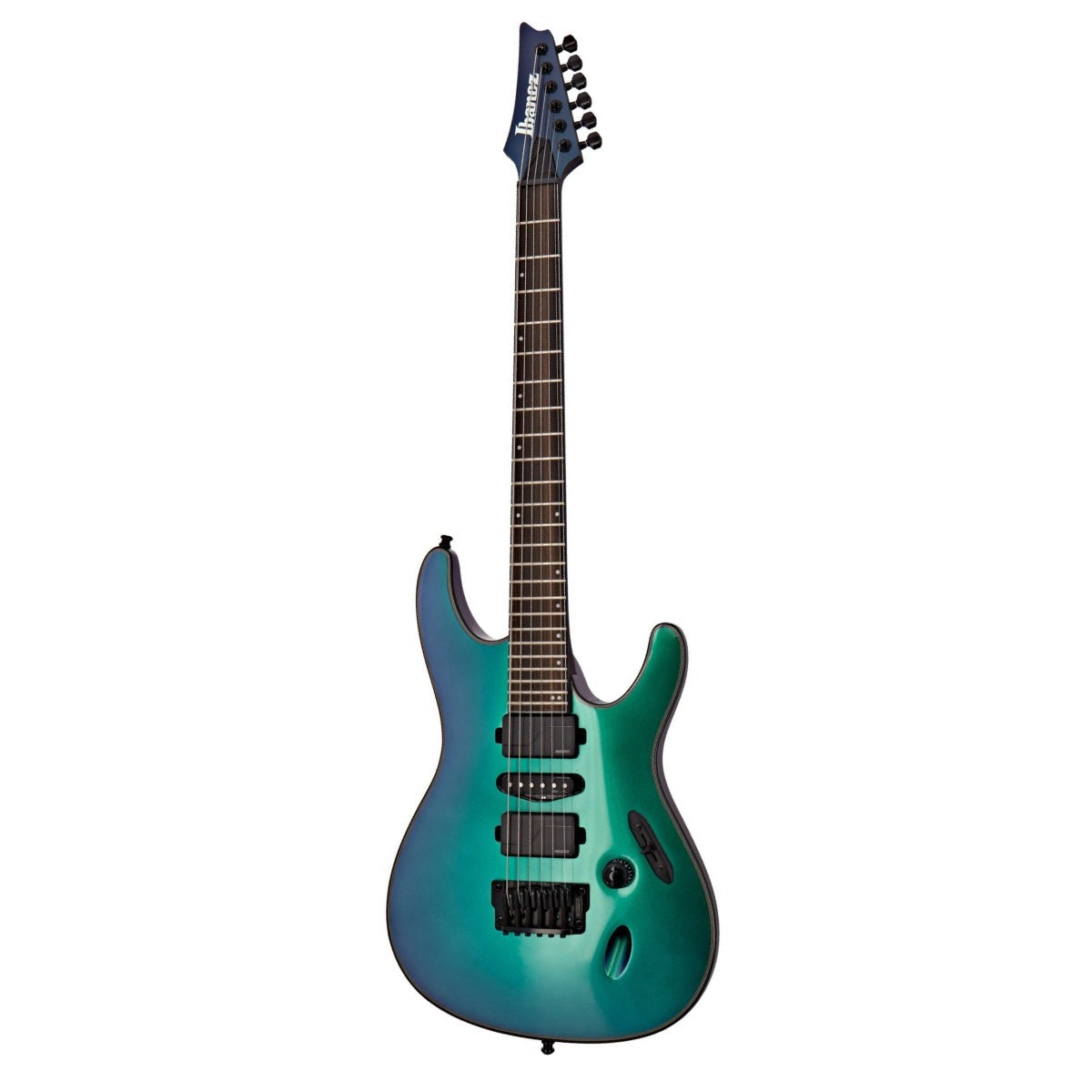Ibanez S671ALB Axion Label, Blue Chameleon