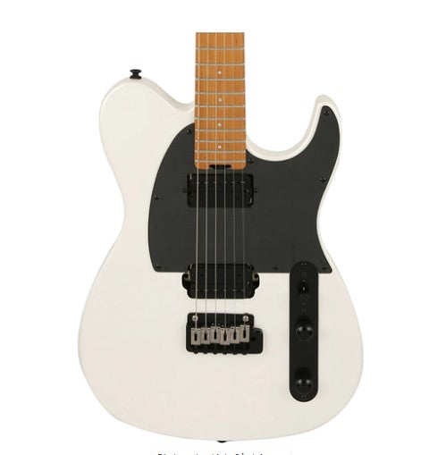 Đàn Guitar ĐIện ESP GrassRoots G-THROBBER-WK/M-PWS, Roasted Maple FB, Pearl White Satin