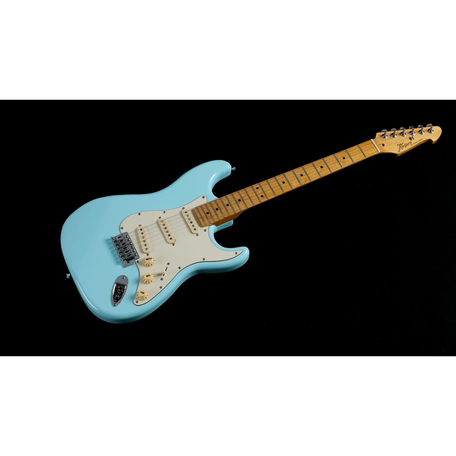 Đàn Guitar Điện Keipro Classic Series ST SSS Maple Fingerboard Blue