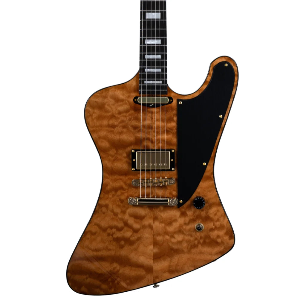 ESP LTD Caleb Shomo CS-II Quilted Maple Top - Vintage Natural