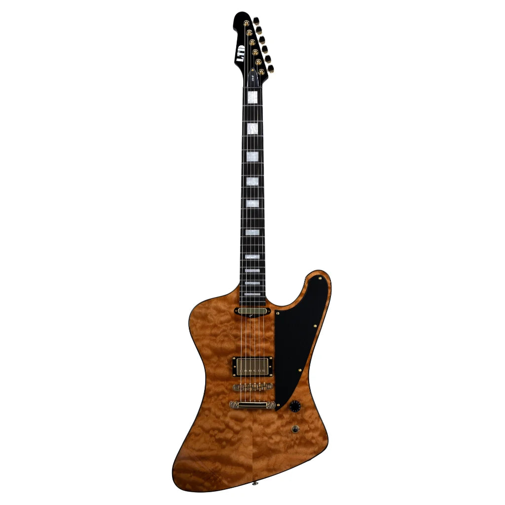 ESP LTD Caleb Shomo CS-II Quilted Maple Top - Vintage Natural