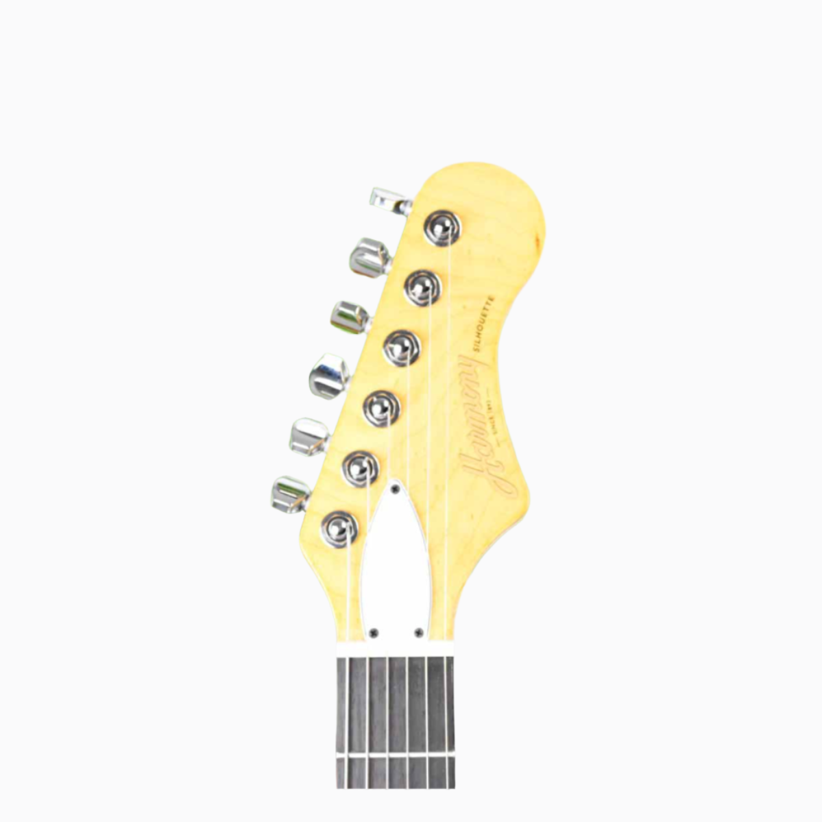 Đàn Guitar Điện Harmony Standard Silhouette w/Case, RW FB, Pearl White