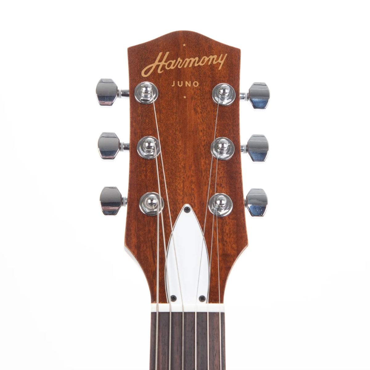 Đàn Guitar Điện Harmony Standard Juno w/Case, RW FB, Pearl White