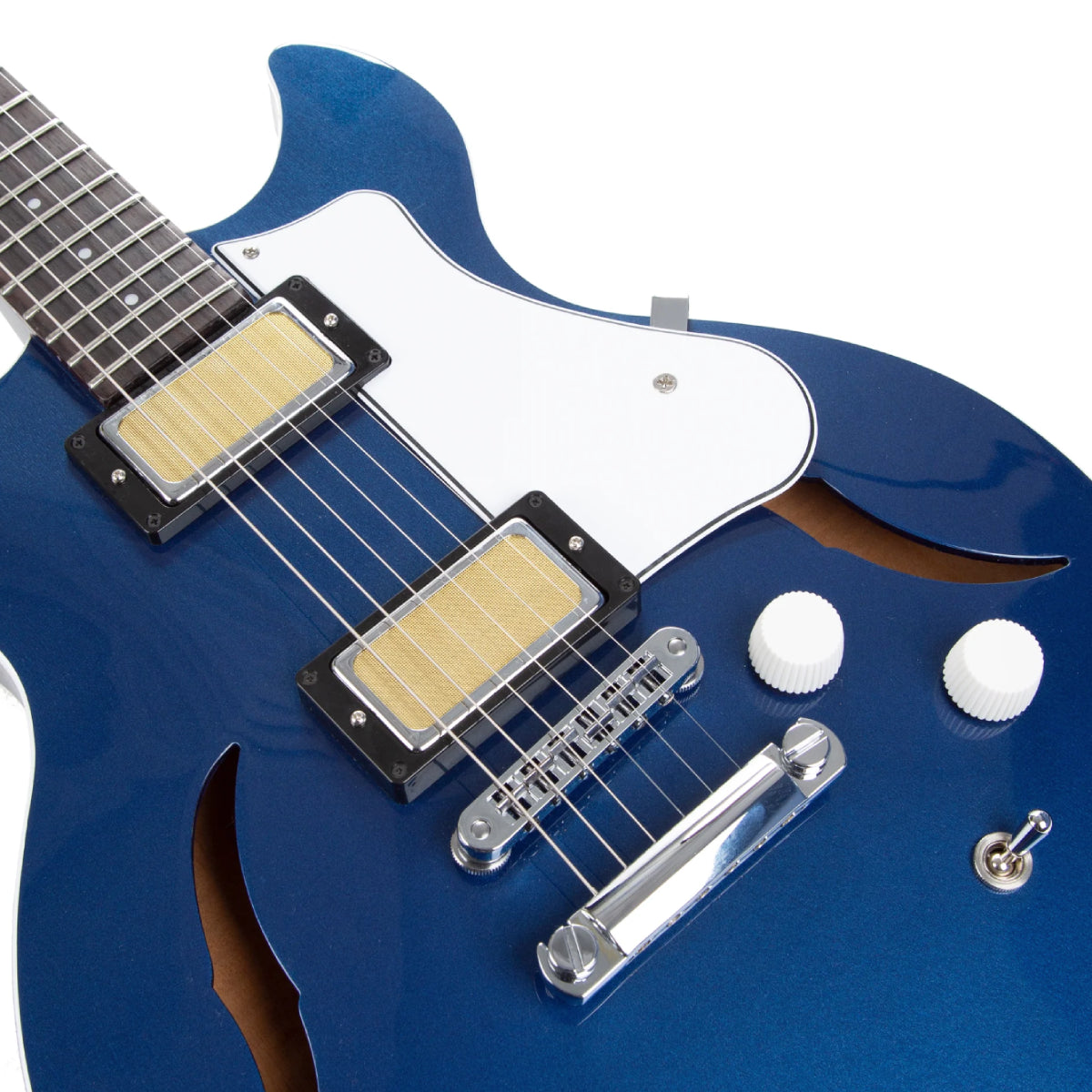 Đàn Guitar Điện Harmony Standard Comet w/Case, RW FB, Midnight Blue
