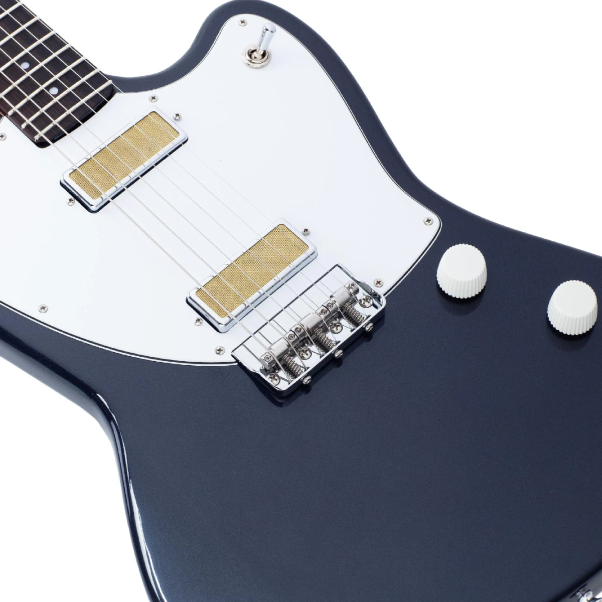 Đàn Guitar Điện Harmony Standard Silhouette w/Case, RW FB, Slate