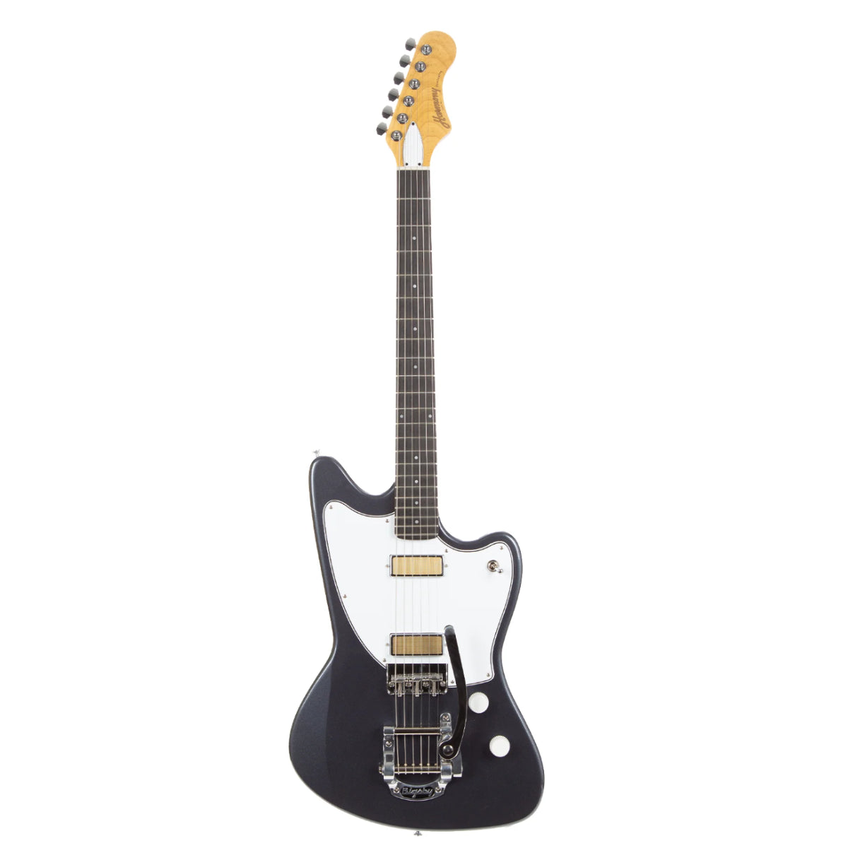 Đàn Guitar ĐIện Harmony Standard Silhouette w/ Bigsby w/Case, RW FB, Slate
