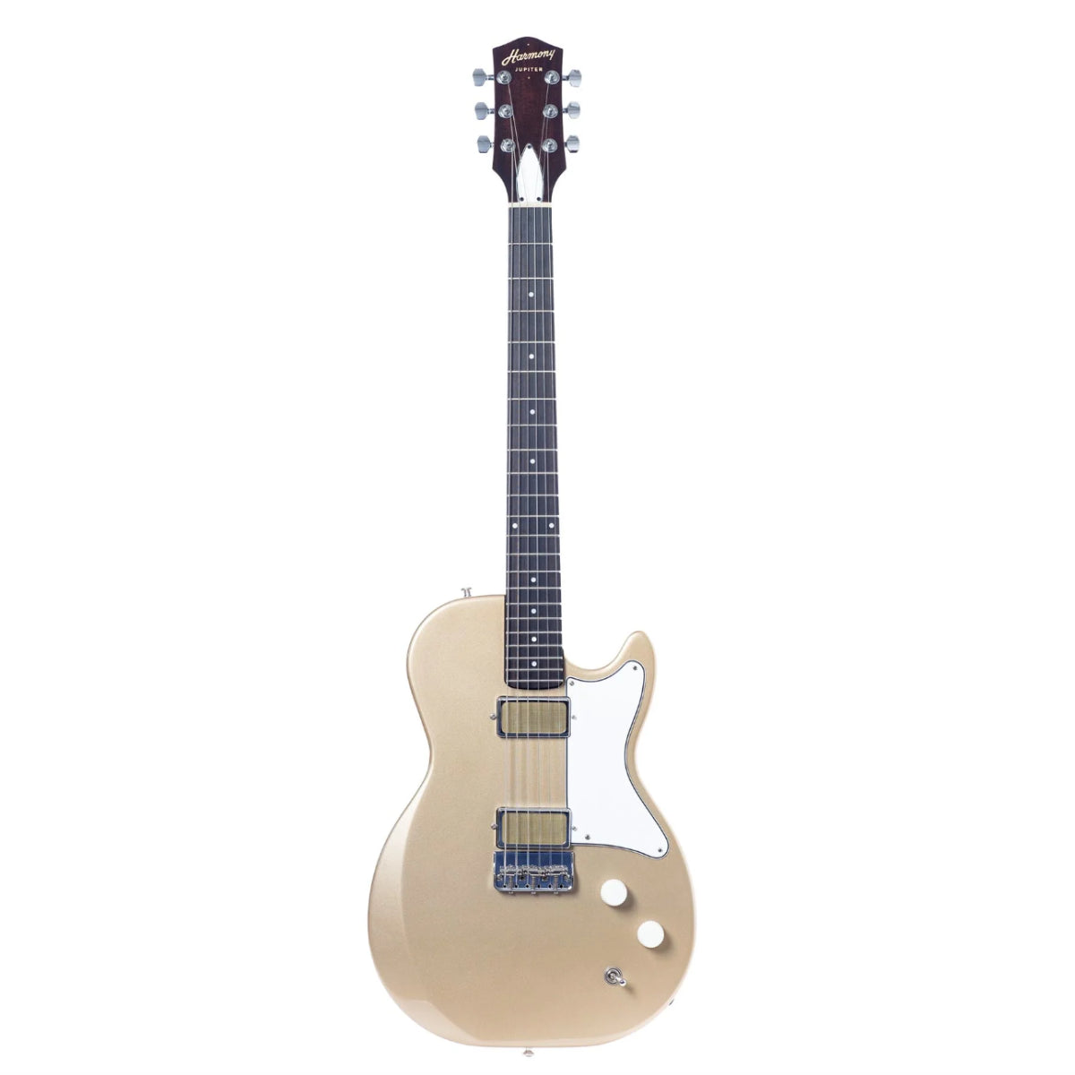 Đàn Guitar Điện Harmony Standard Jupiter w/Case, RW FB, Champagne