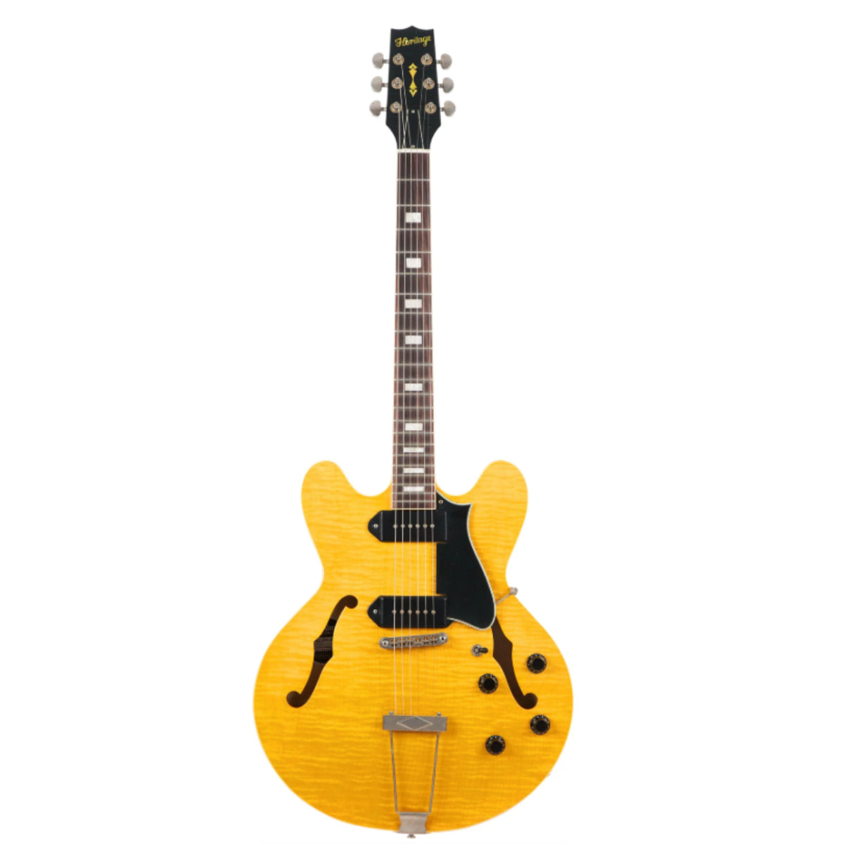 Đàn Guitar Điện Heritage Custom Shop Core Collection H-530 with Case, Antique Natural, Artisan Aged