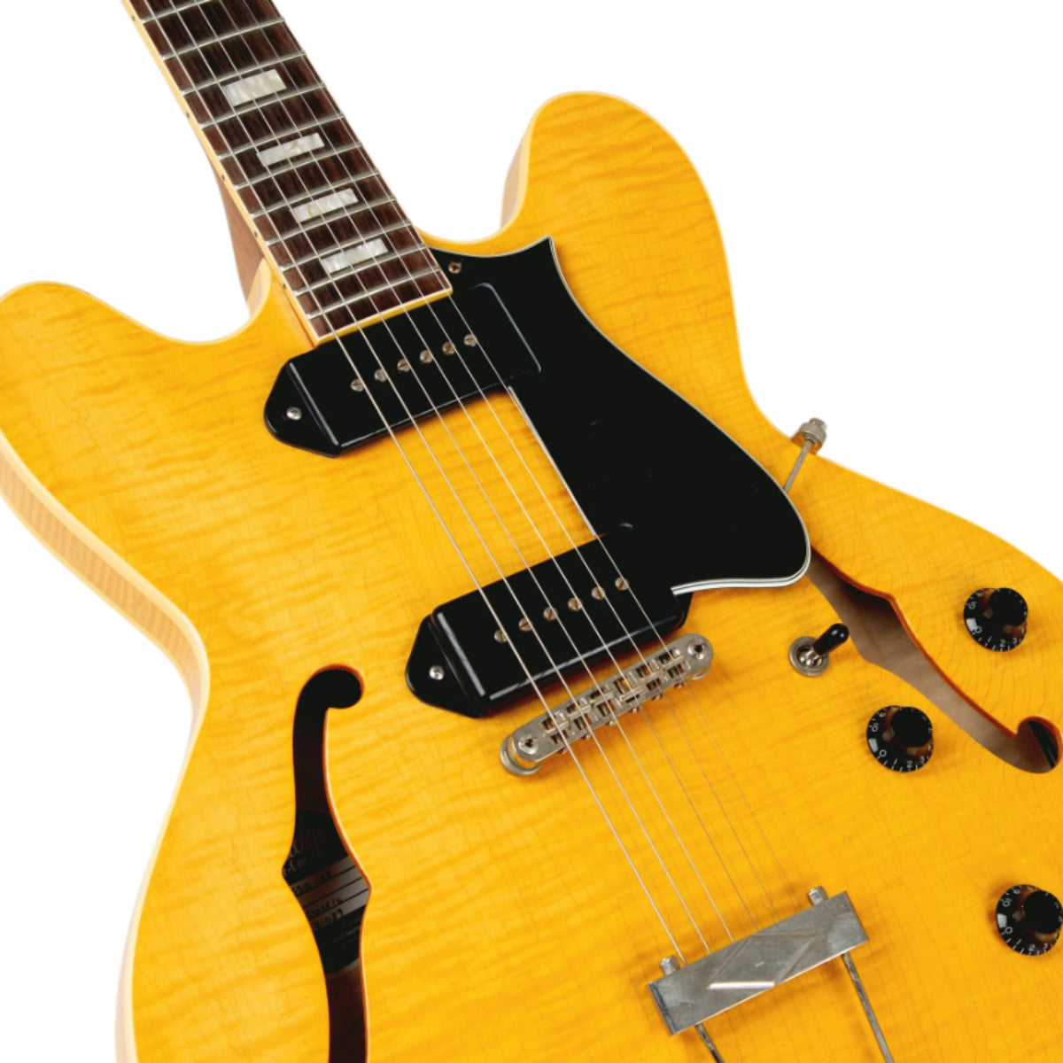 Đàn Guitar Điện Heritage Custom Shop Core Collection H-530 with Case, Antique Natural, Artisan Aged