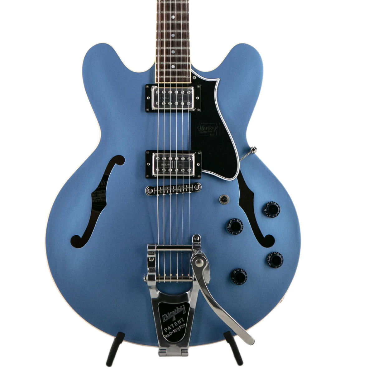 Đàn Guitar Điện Heritage Standard Collection H-535 w/Case, Pelham Blue, Bigsby