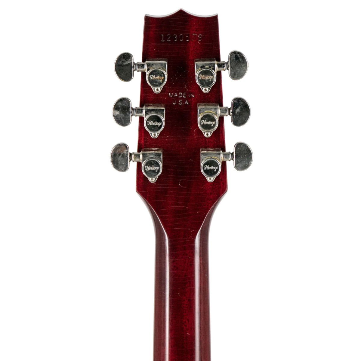 Heritage LTD Standard Collection H-150 Electric Guitar with Case, Aged Vintage Wine Burst