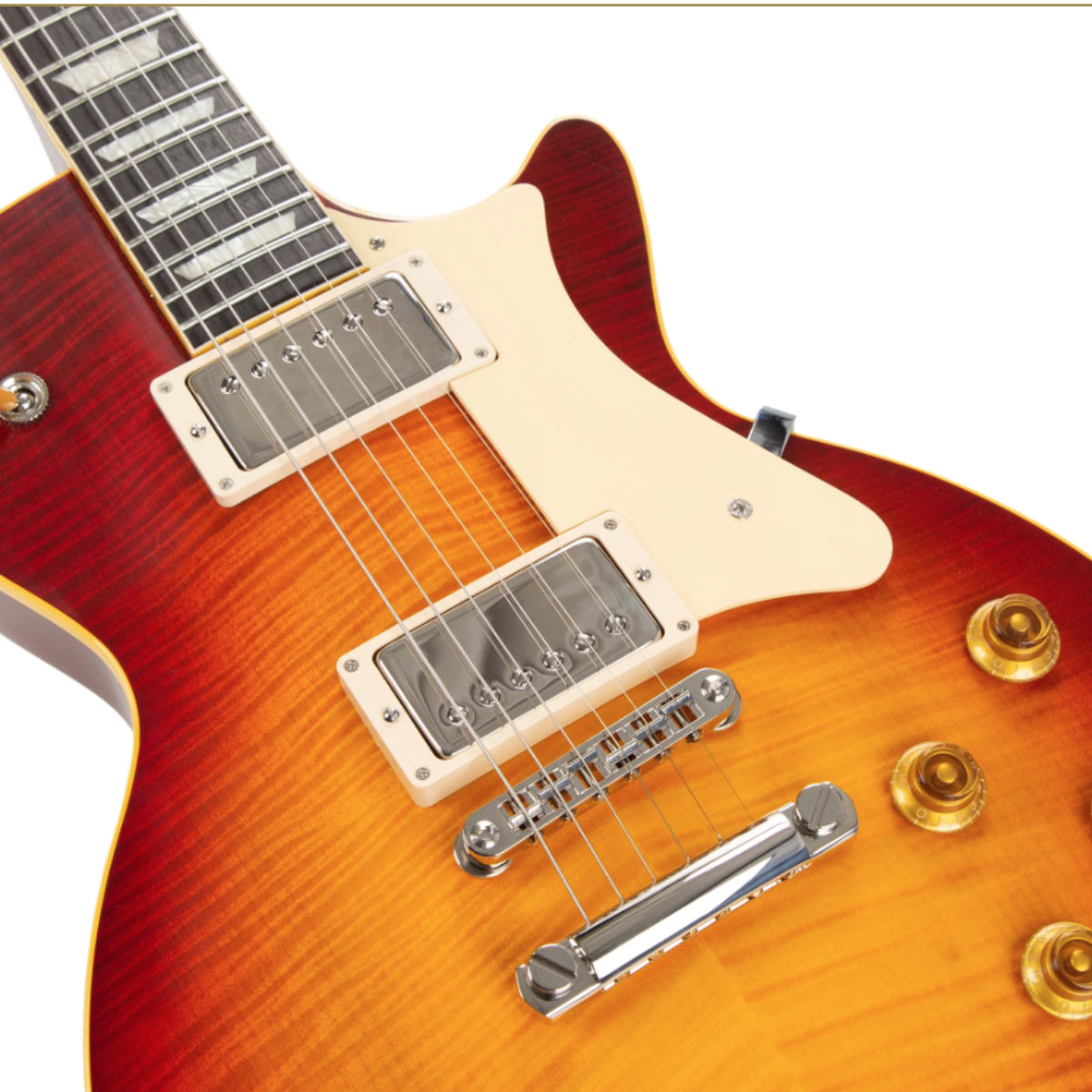 Đàn Guitar Điện Heritage Custom Shop Core Collection H-150 with Case, Dark Cherry Sunburst