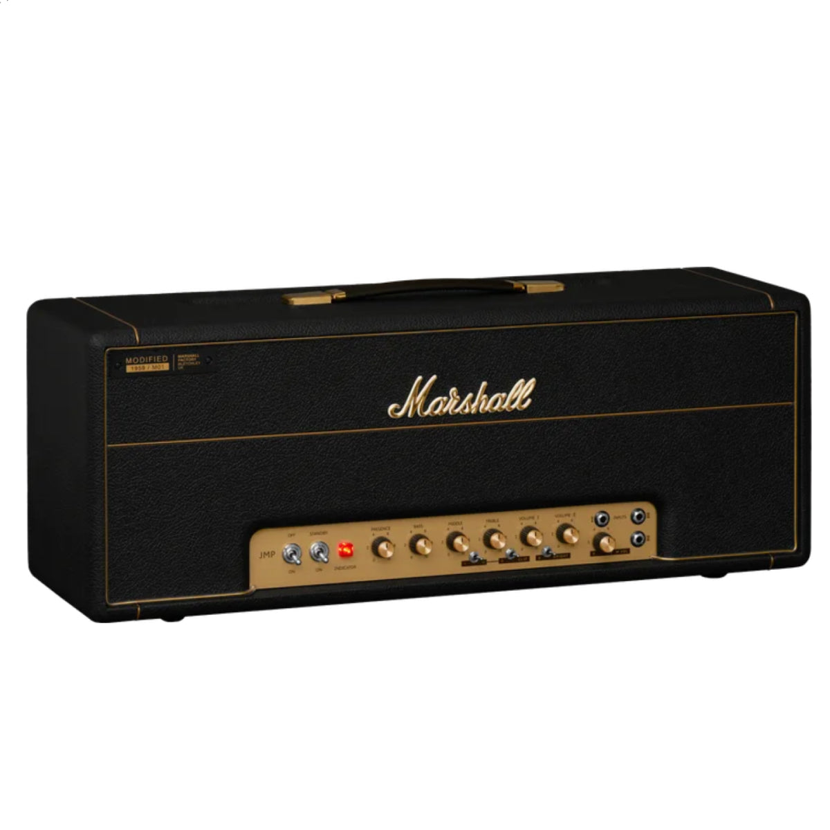 Marshall 1959 Modified 100-watt Tube Head and 1960AHW 120-watt 4x12" Handwired Angled Cabinet