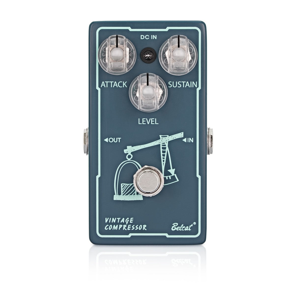 Belcat CMP-609 Vintage Compressor Pedal, Analog Pedal